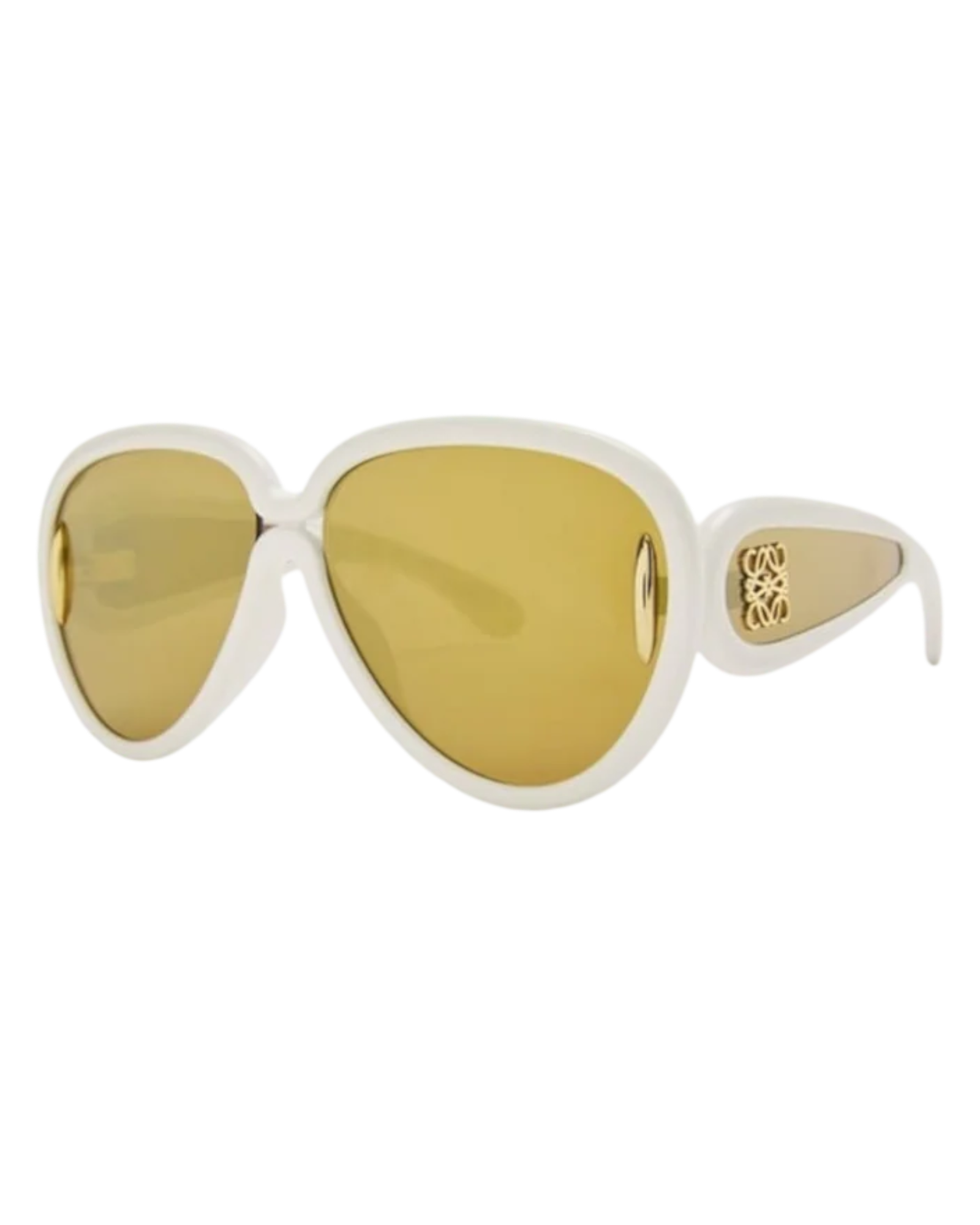 Loewe Paula's Ibiza Brown Mirrored Pilot Sunglasses