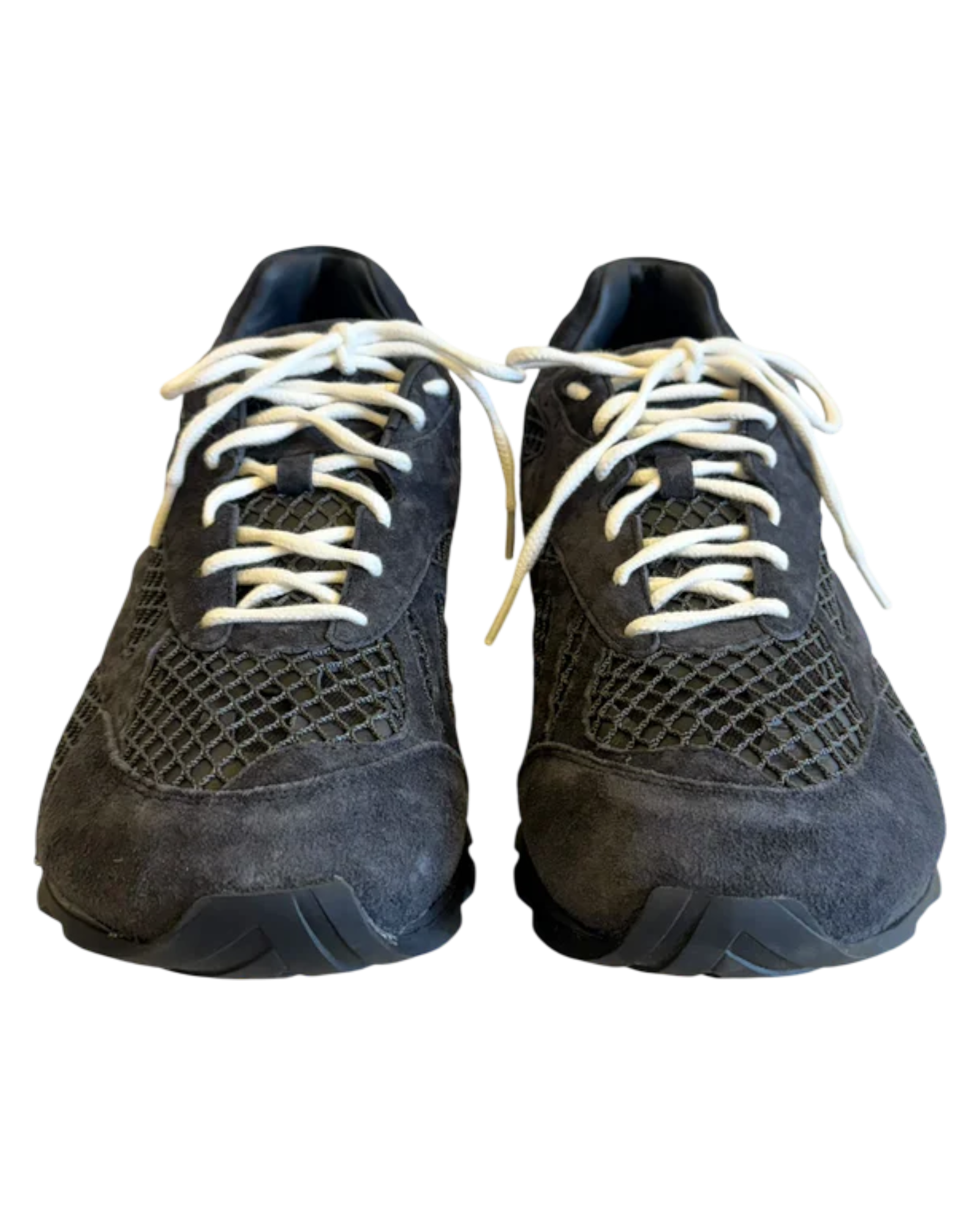 Bottega Veneta Orbit Sneaker in Shade Navy Suede