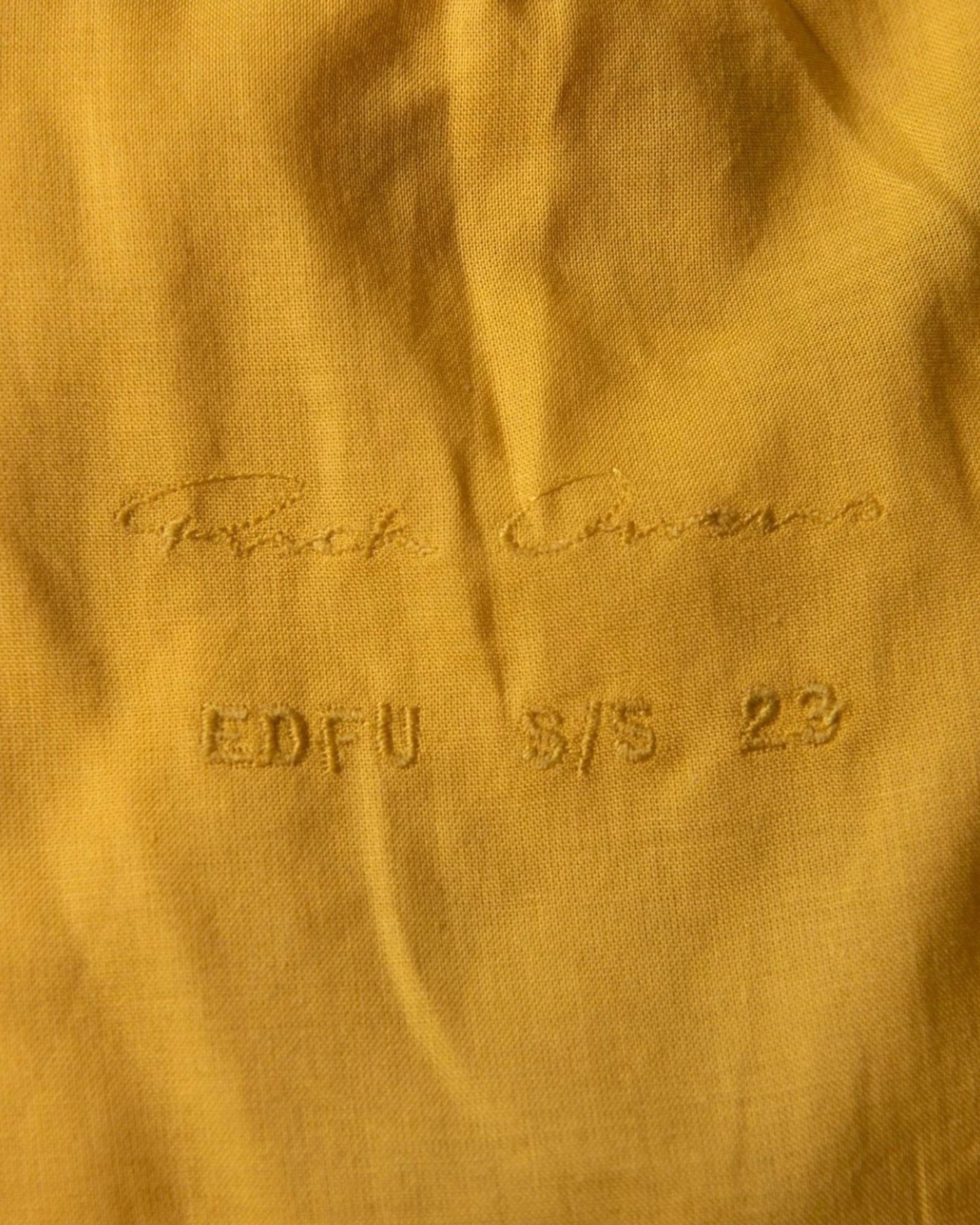 Rick Owens Belted Cropped Trench in Yellow Suede