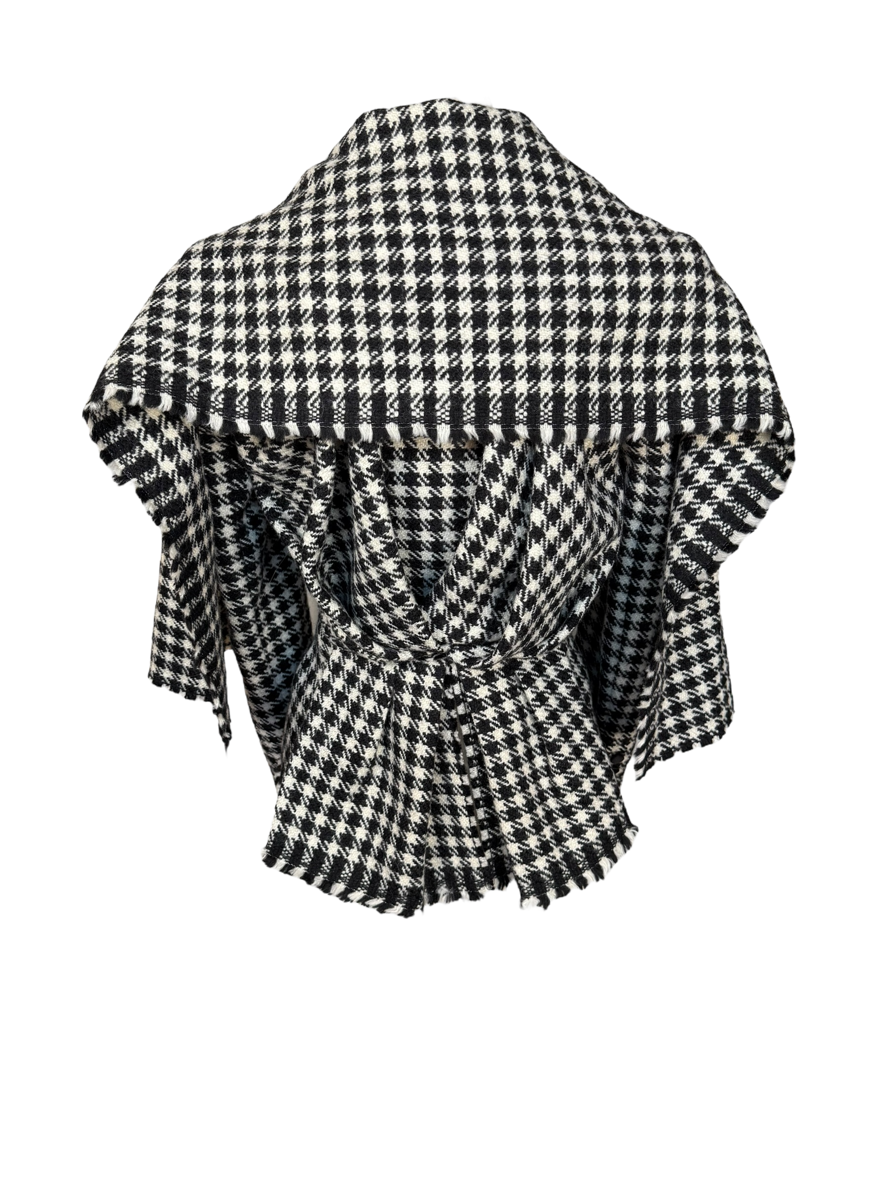 Dolce & Gabbana Double-breasted Houndstooth Wool-Blend Tweed Jacket