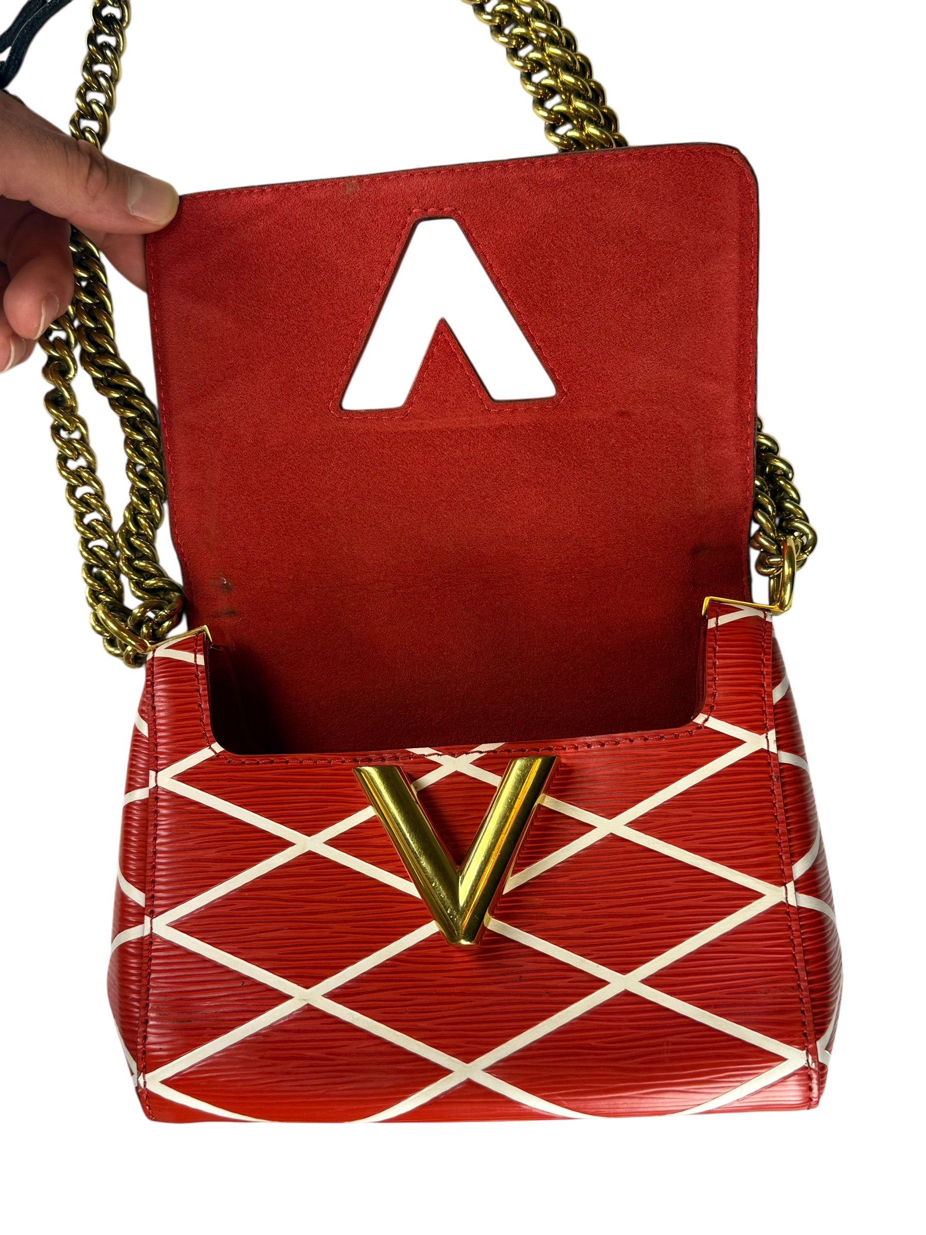 Louis Vuitton 2015 Cruise Malletage Twist PM Shoulder Bag