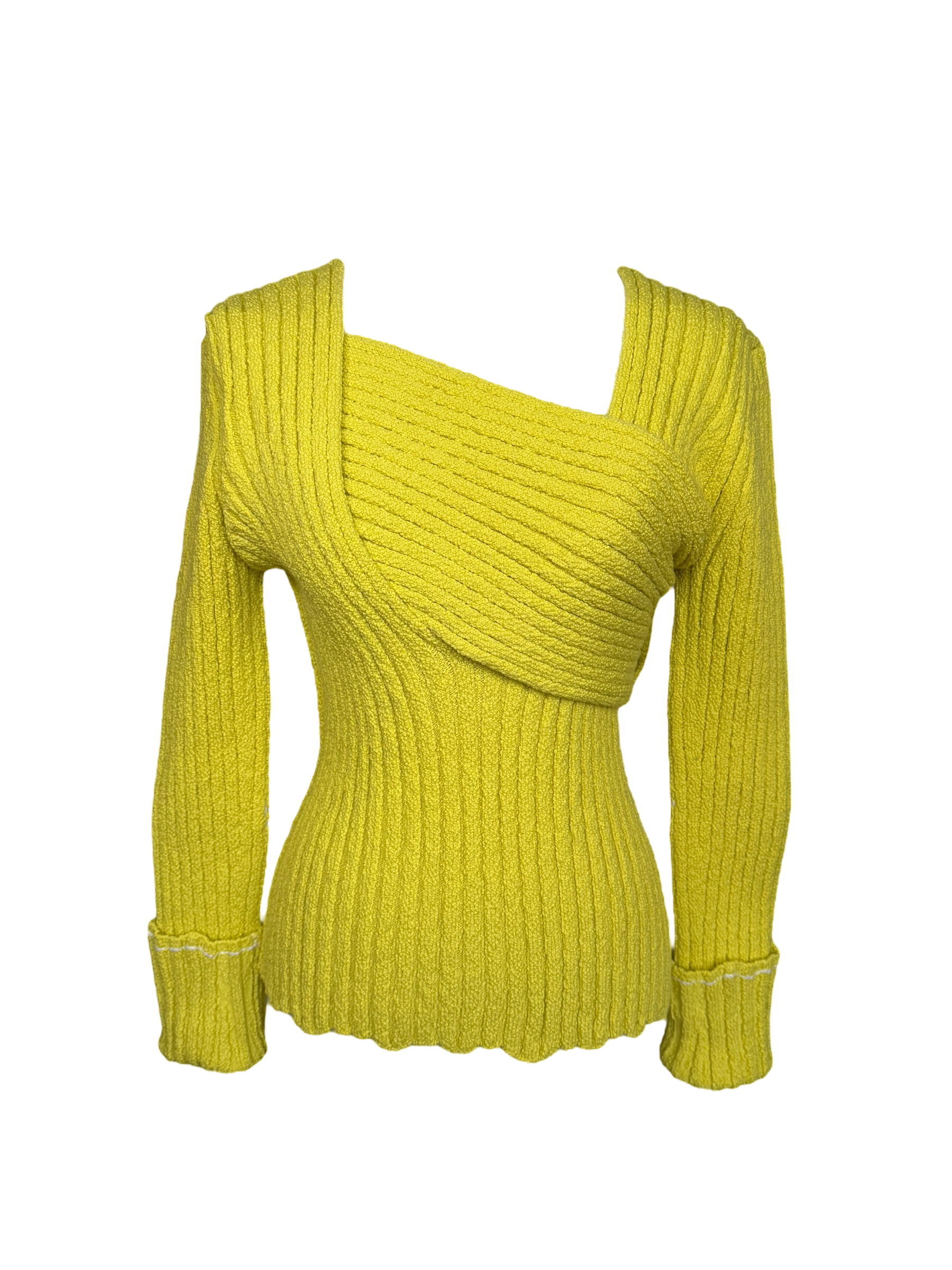Bottega Veneta Asymmetric Knitted Sweater
