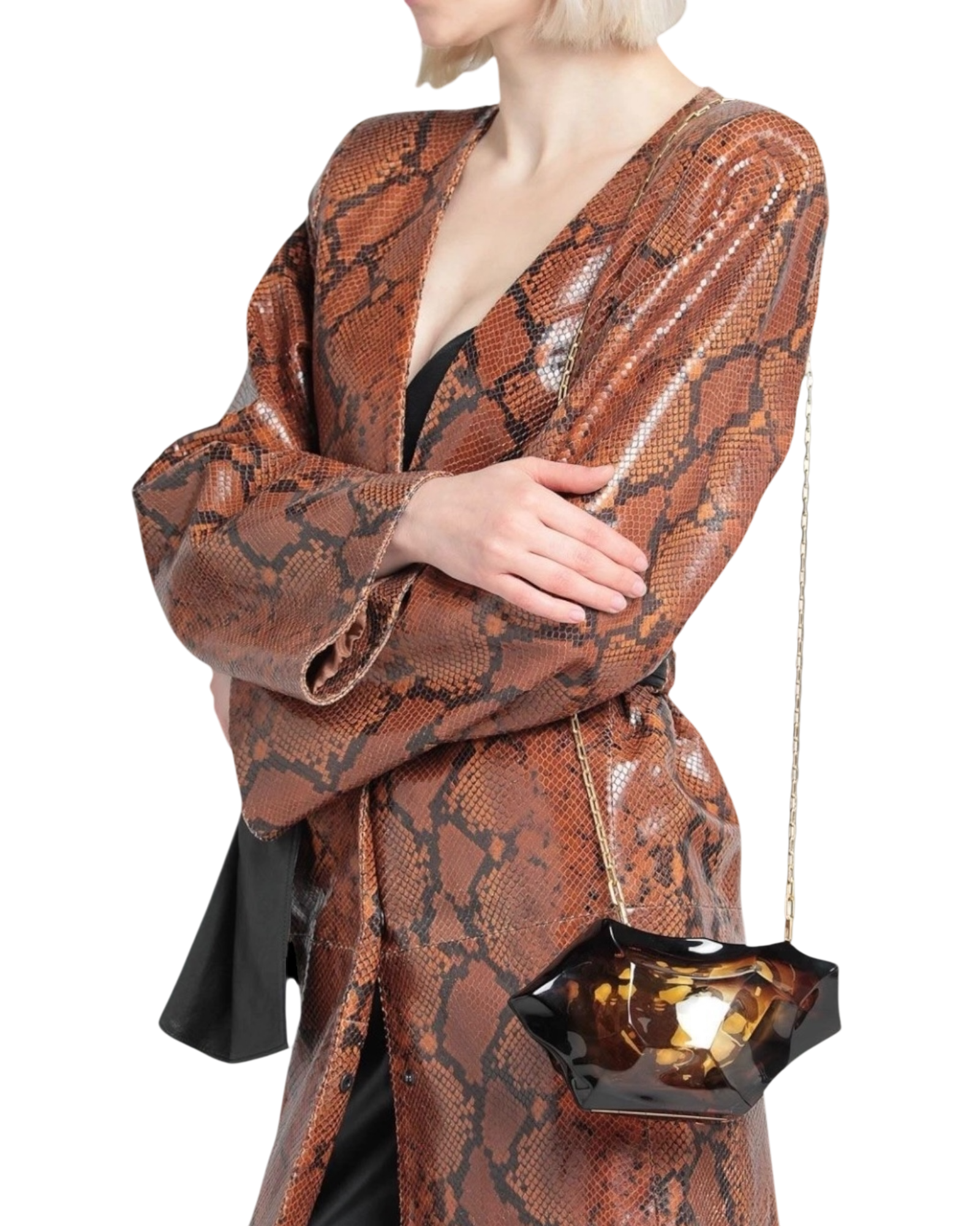 Bottega Veneta Amber Clutch Bag