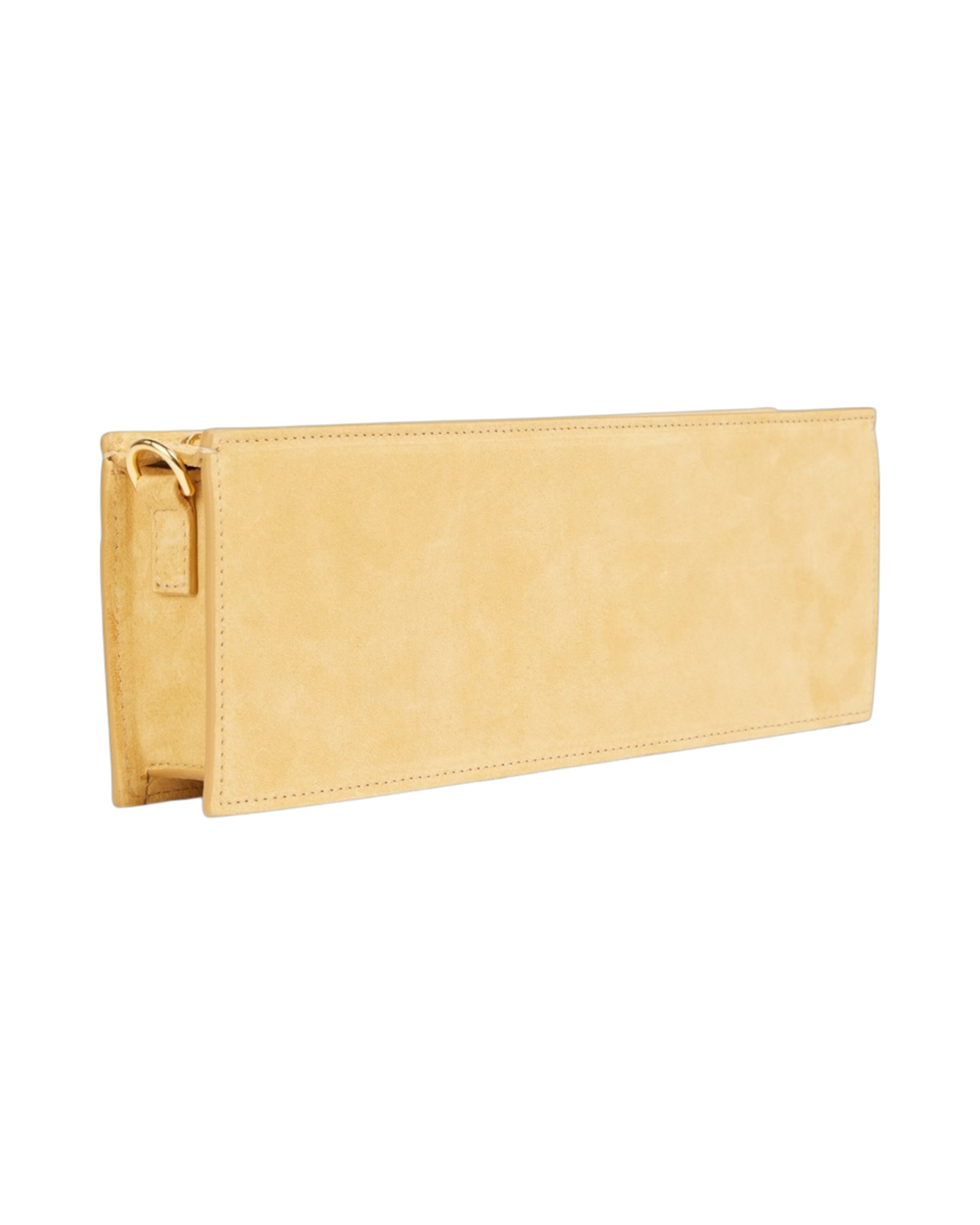 Jacquemus Le Ciuciu Suede Shoulder Bag (Butter)