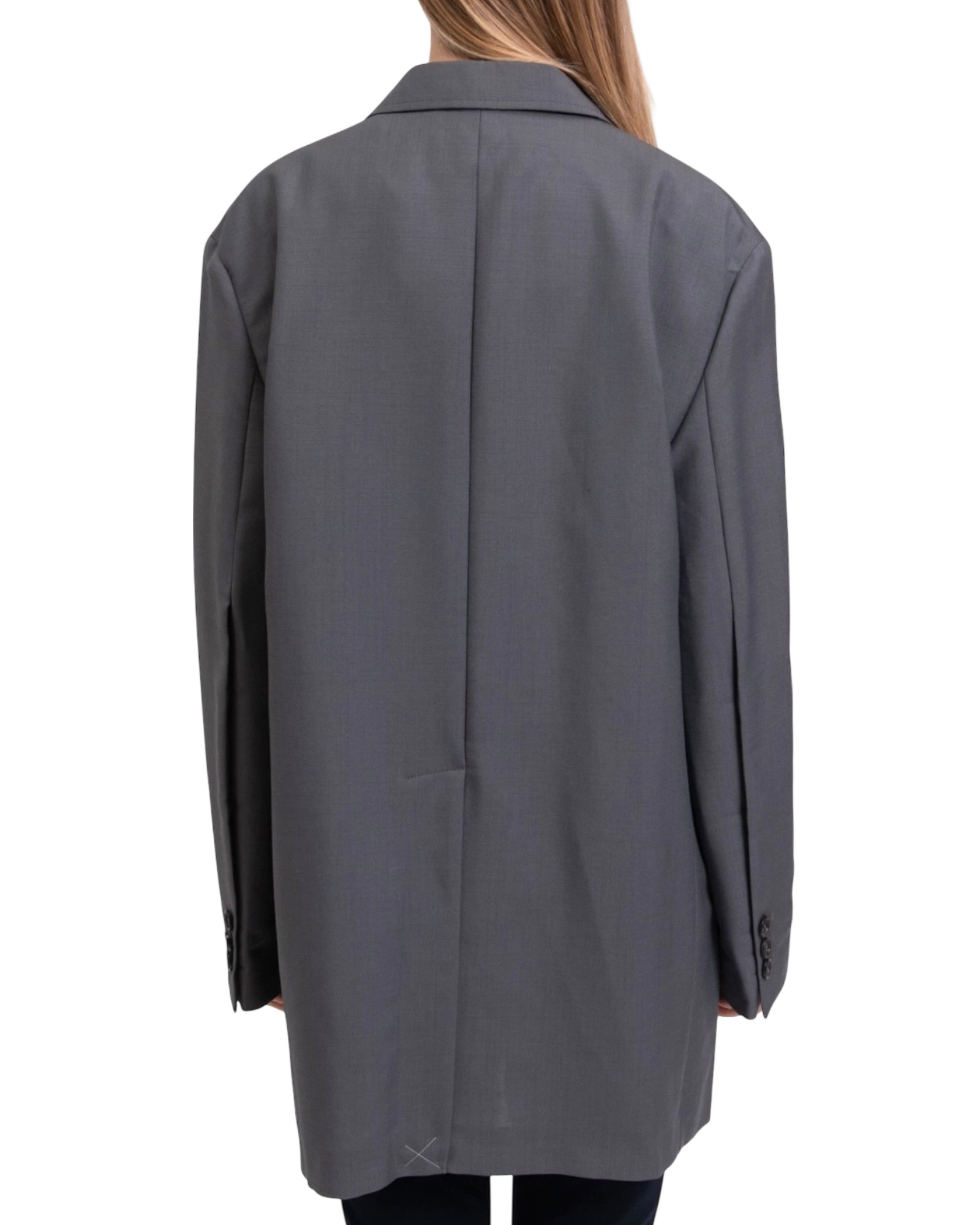 Prada Double-Breasted Oversized Blazer