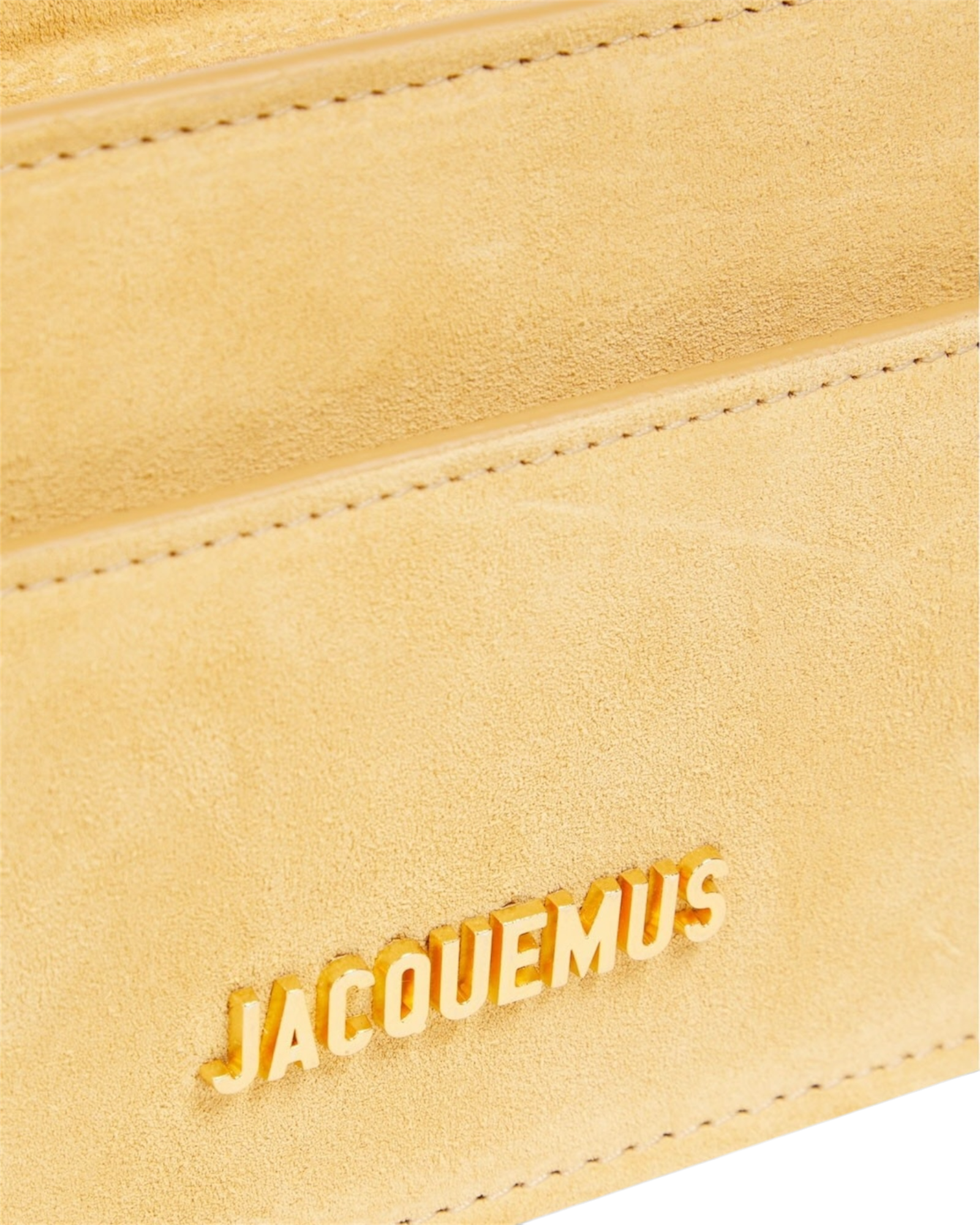 Jacquemus Le Ciuciu Suede Shoulder Bag (Butter)