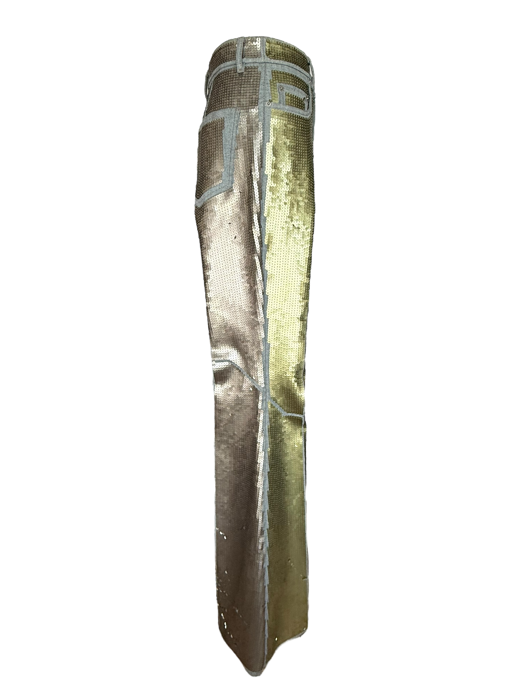 Rick Owens Bolan Sequined Bootcut Pants