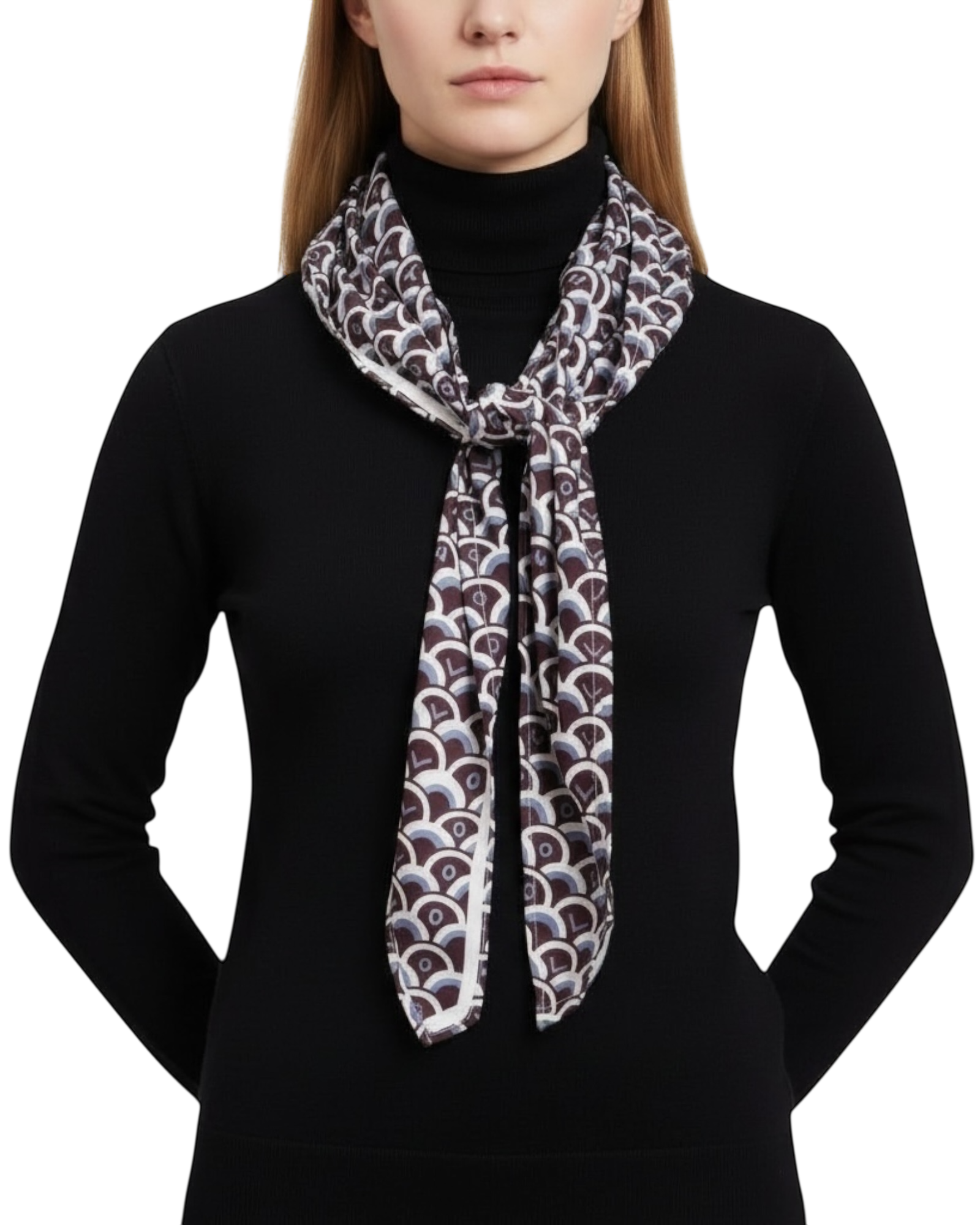 Valentino Garavani Patterned Head Scarf