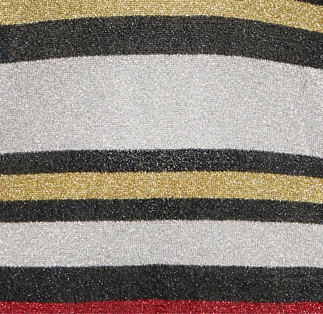 Gucci Multicolor Sleeveless Striped Top in Lurex