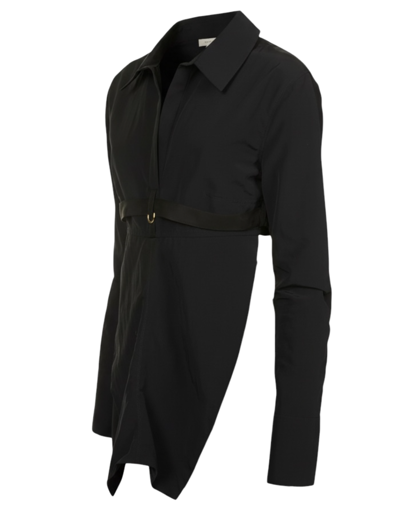 Jacquemus La Chemisa Terra Cropped Rolled Shirt