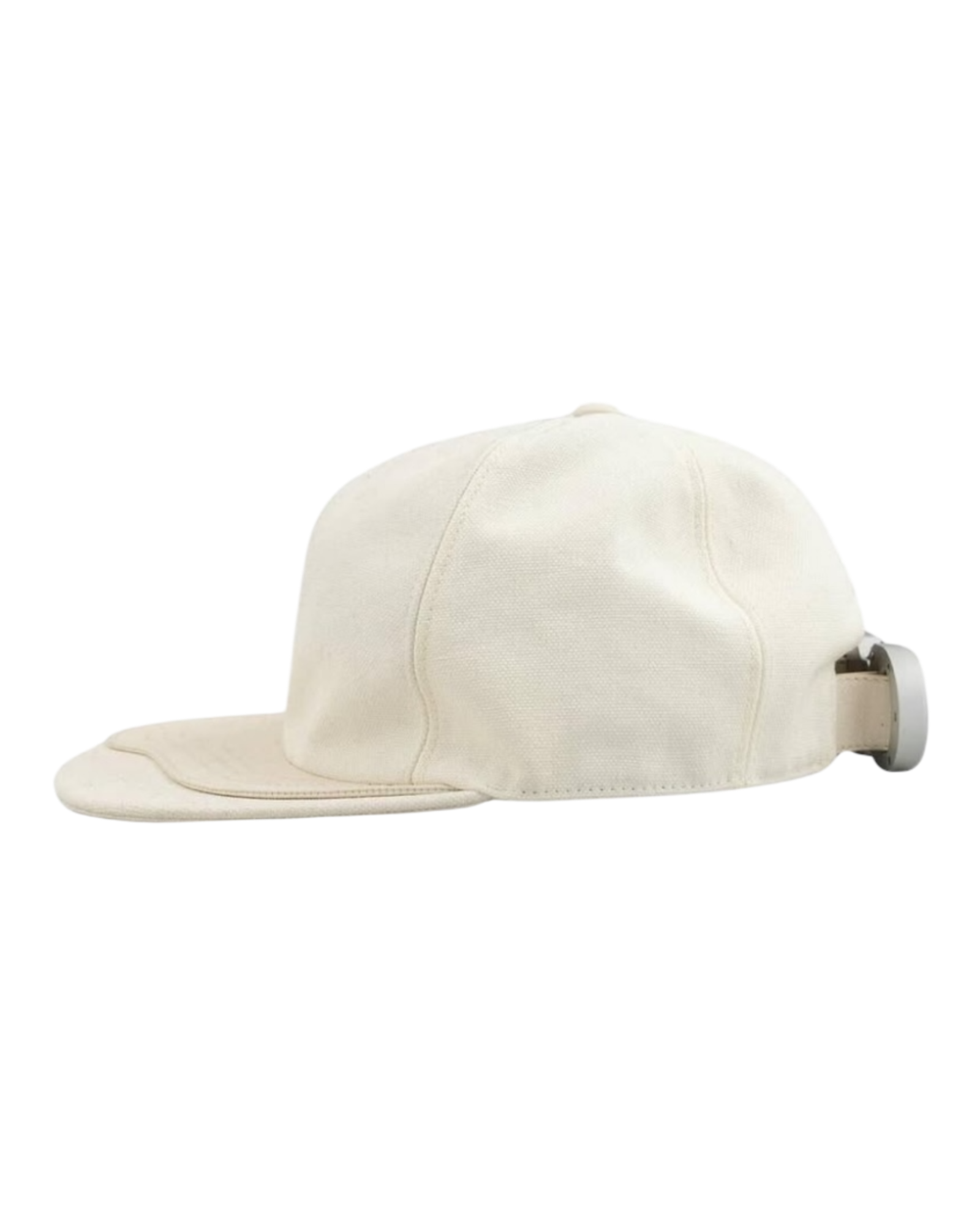 Dior x Alyx White Saddle Leather CD Buckle Cap