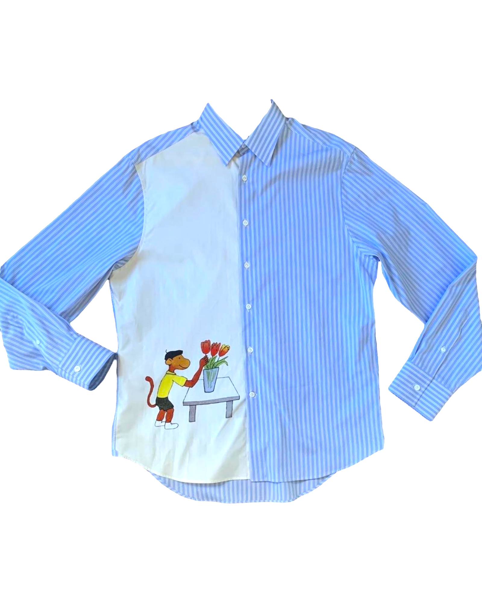 Lanvin Babar Monkey Button Down Shirt