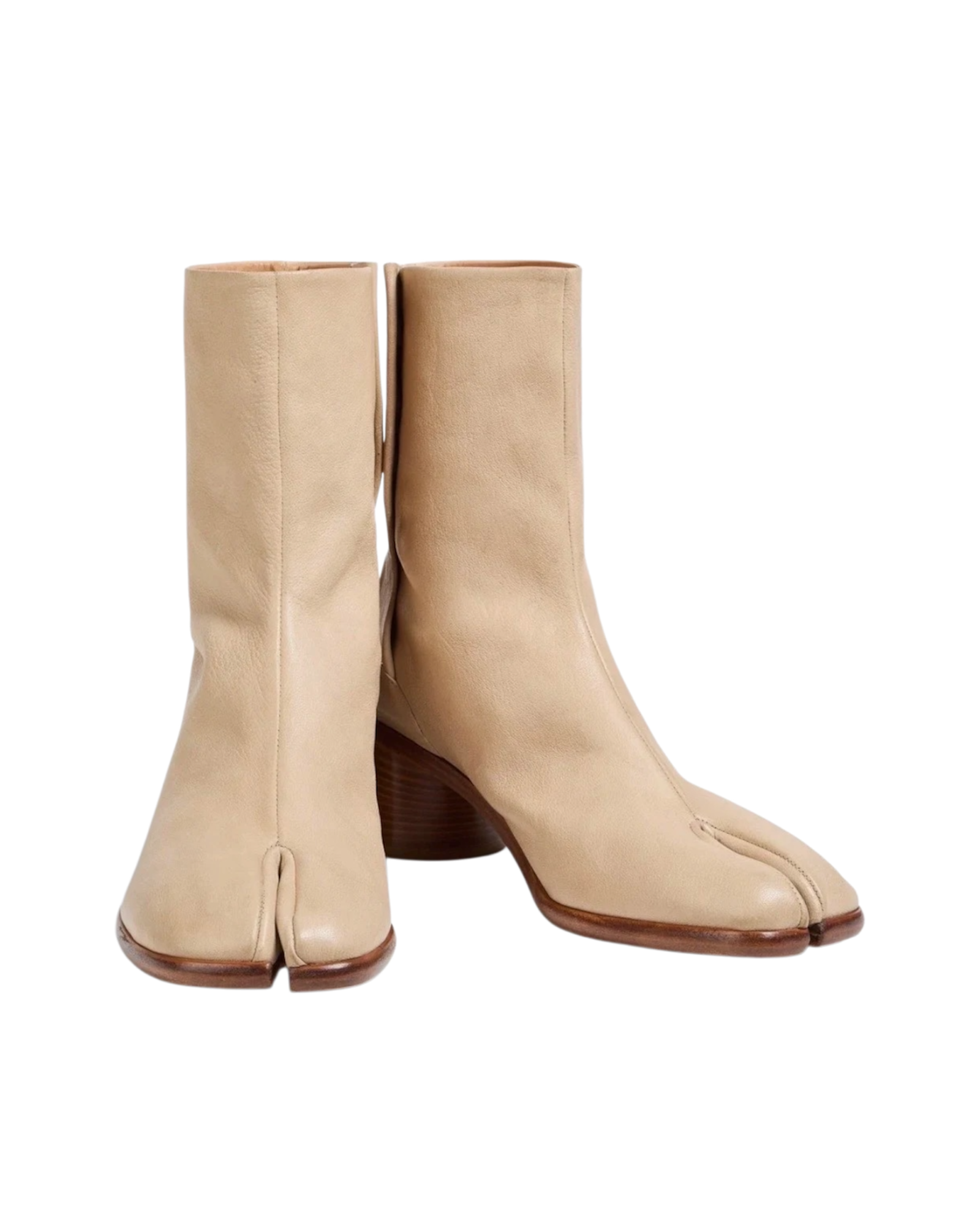 Maison Margiela Tabi Ankle Boot in Beige