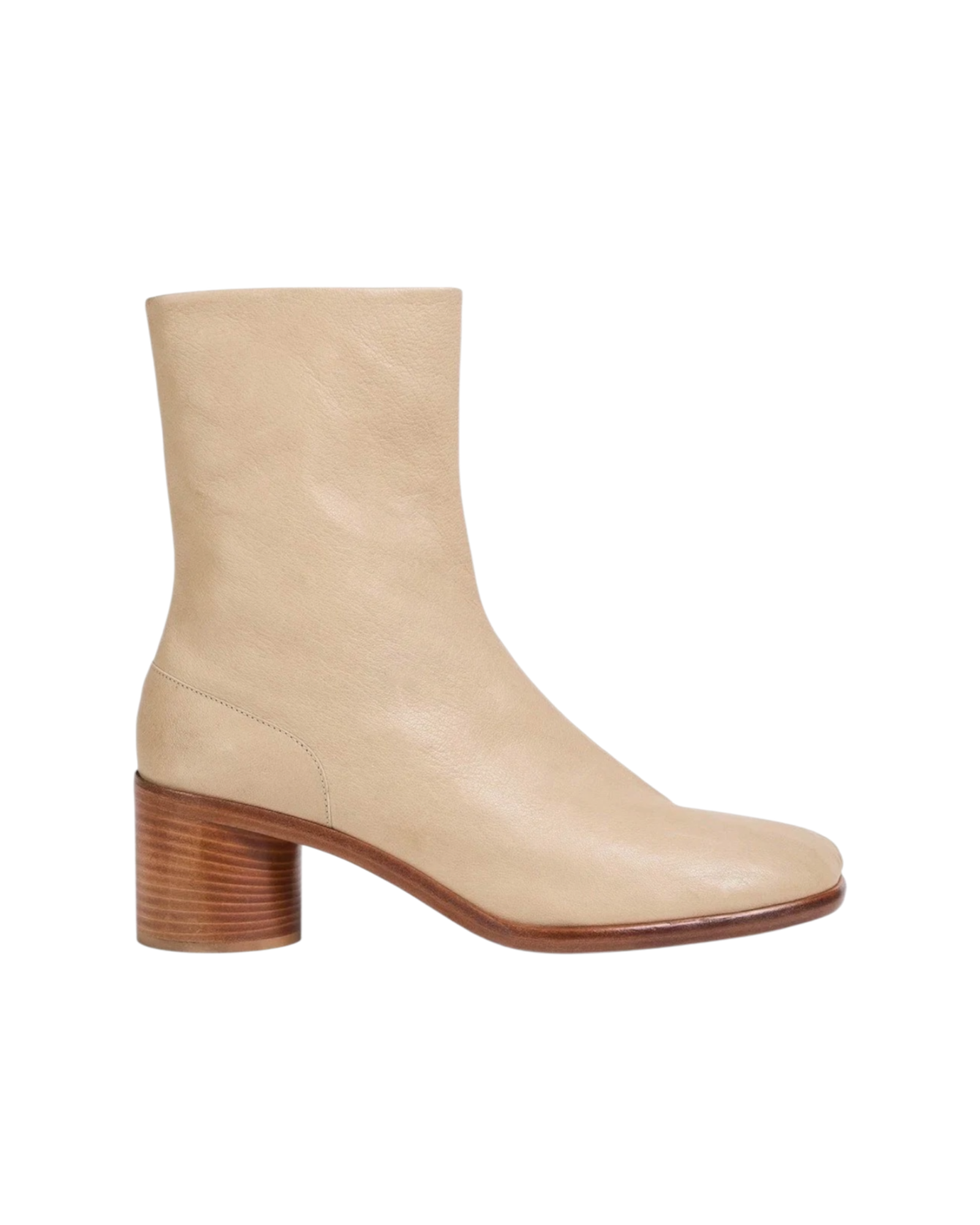 Maison Margiela Tabi Ankle Boot in Beige