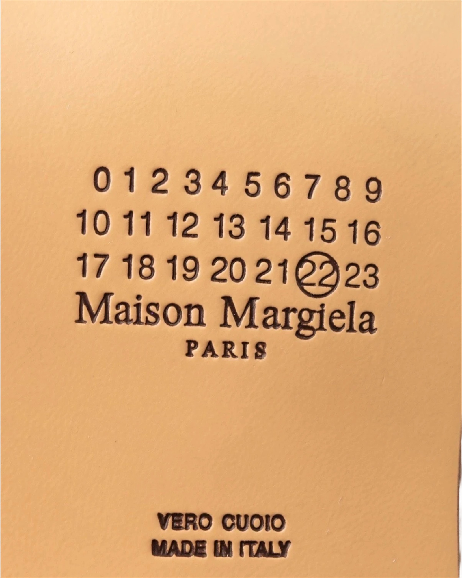 Maison Margiela Tabi Ankle Boot in Beige