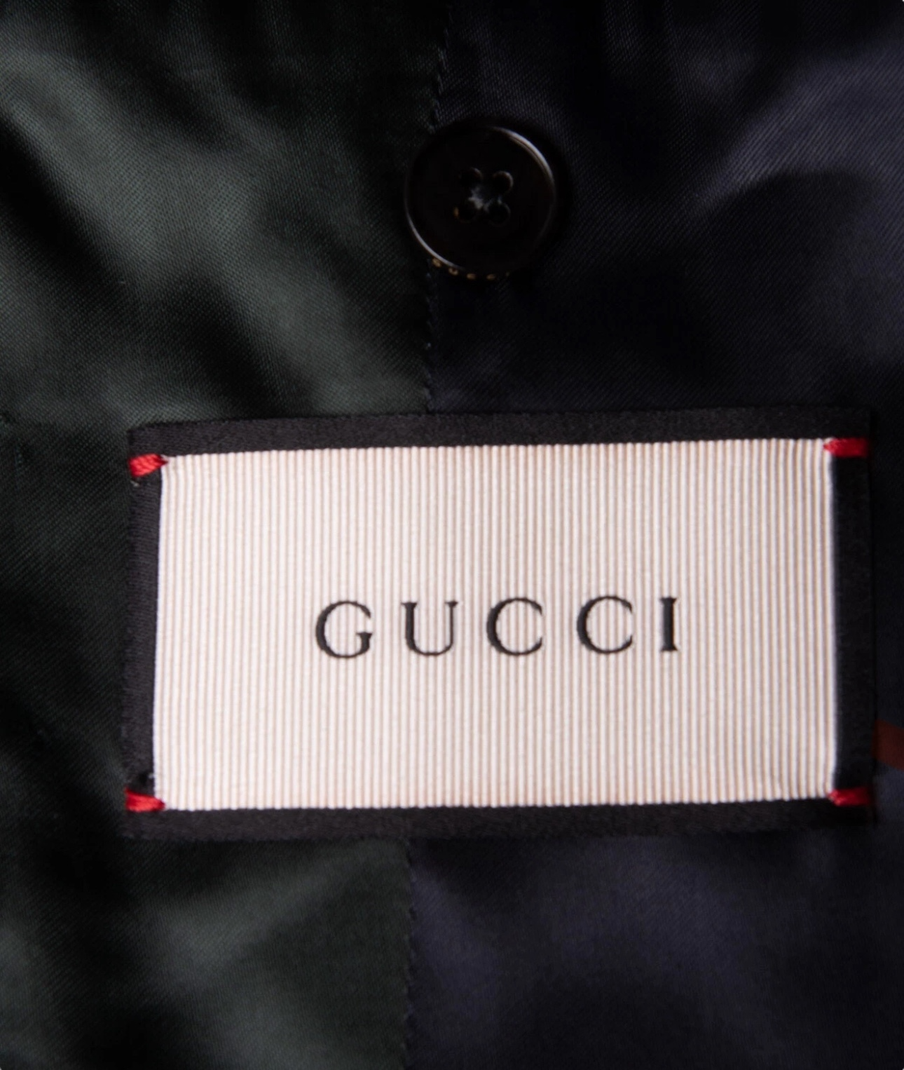 Gucci Checked Wool-Linen-Silk Two-Button Suit