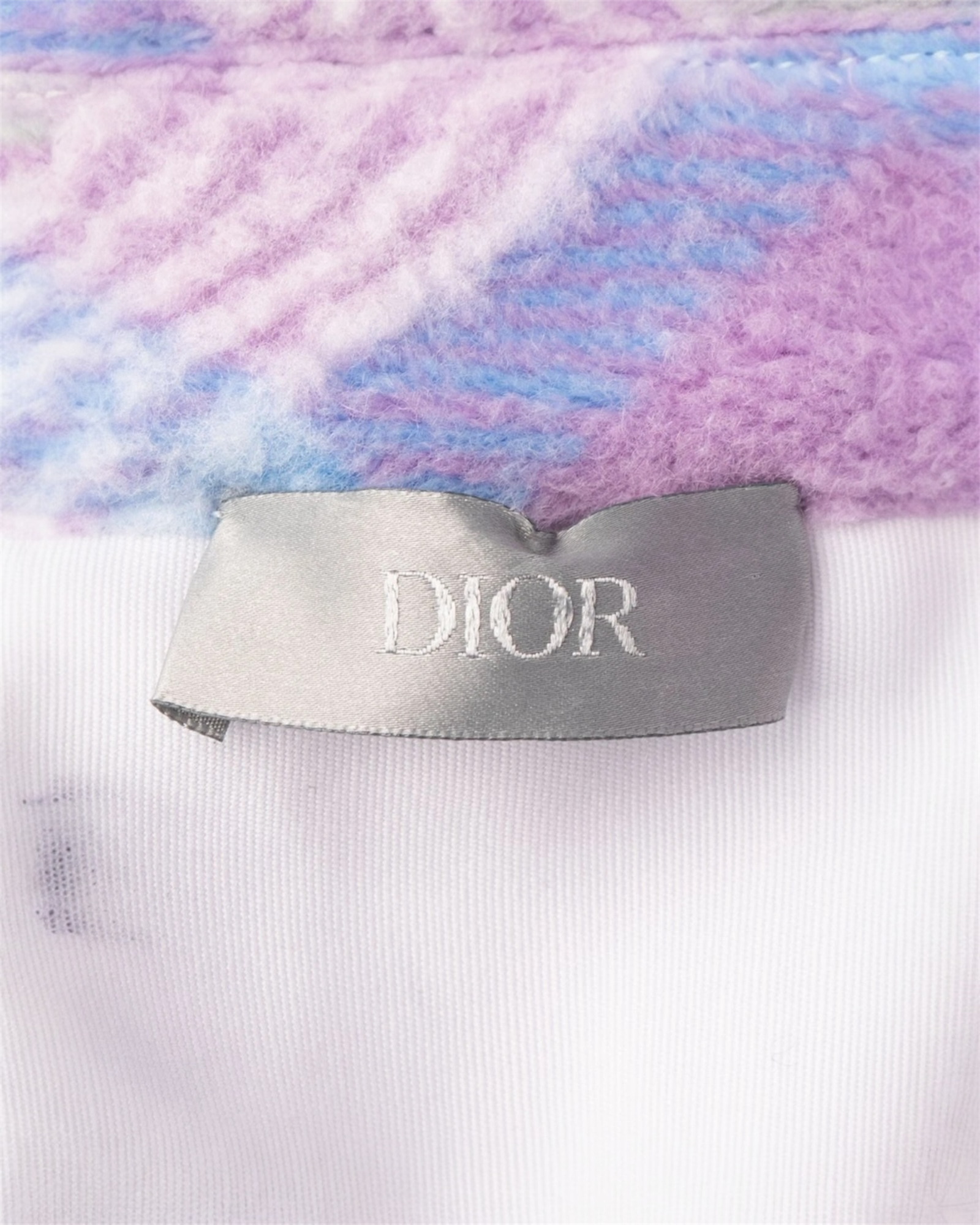 Dior x Erl Tartan Zip Sweatshirt