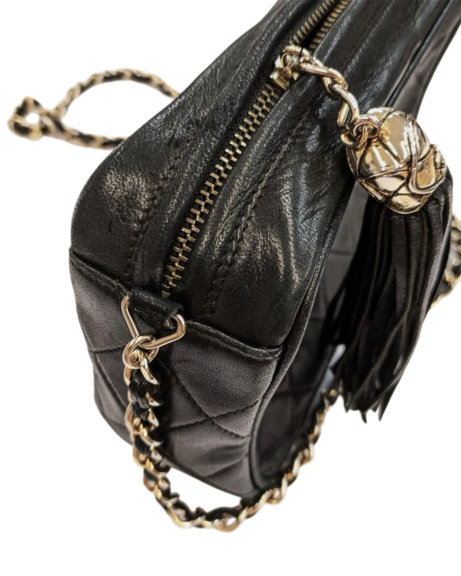 Chanel 1989-1991 Inrerlocking CC Camera Bag