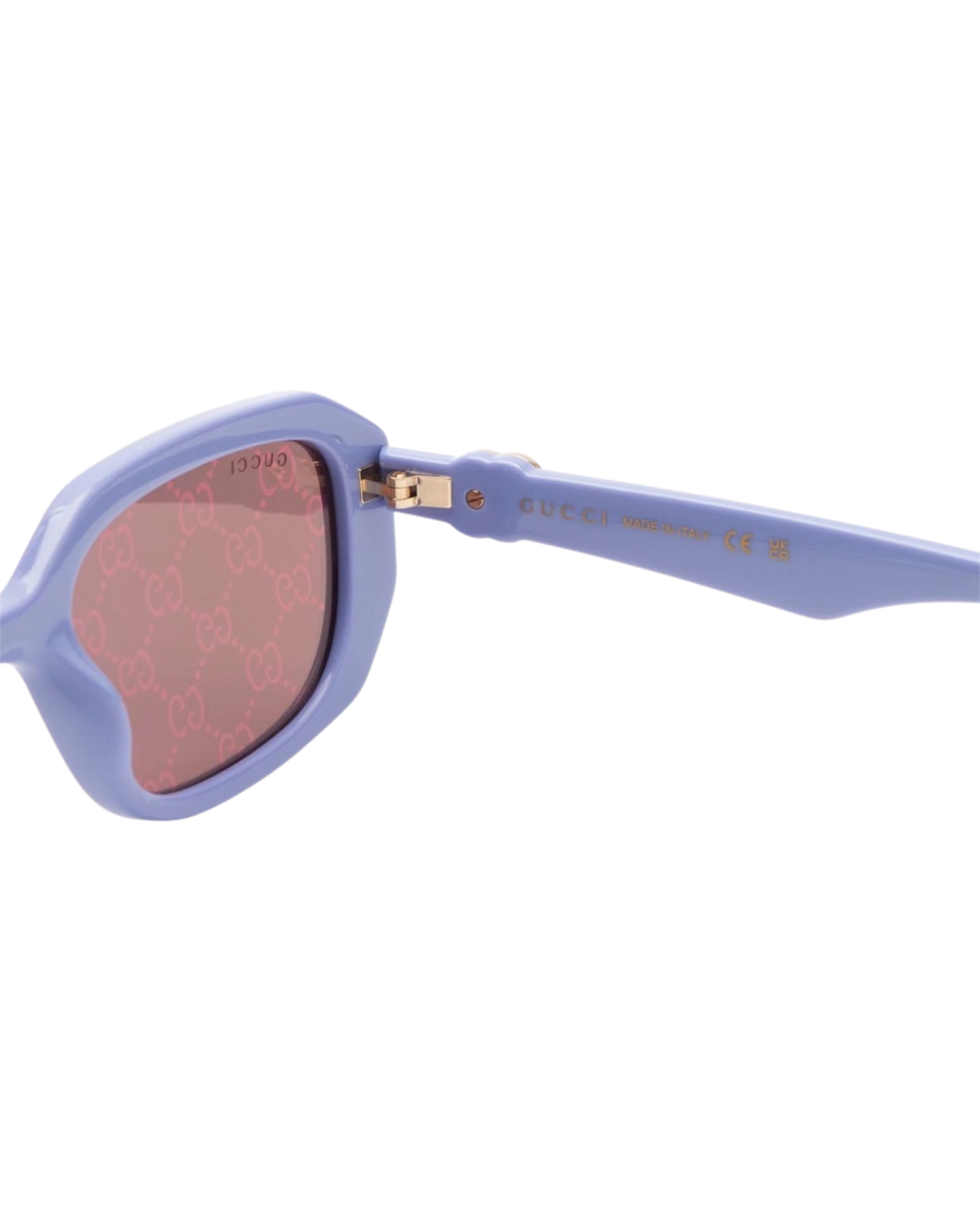 Gucci GG1535S Violet Mirrored Marmont Sunglasses