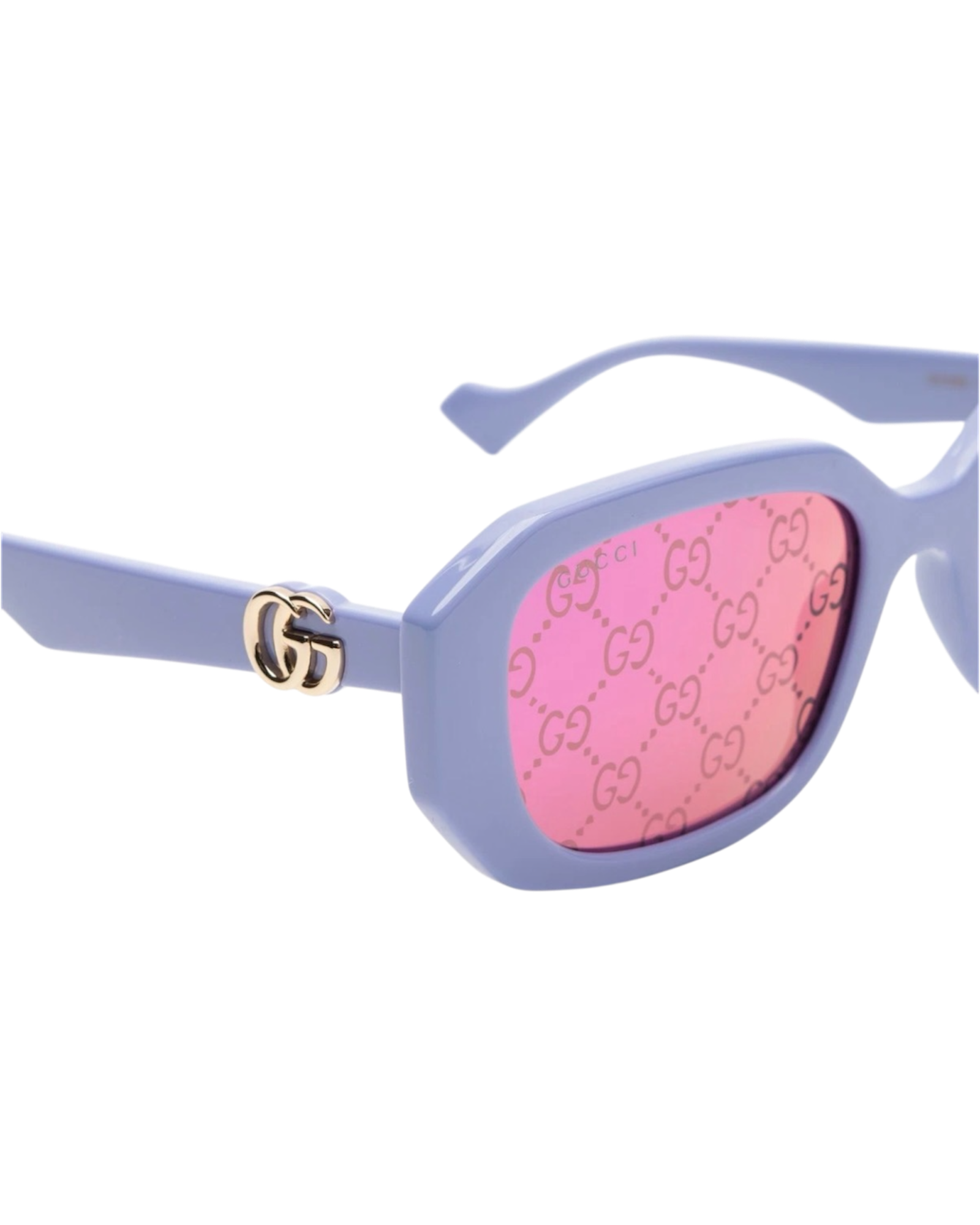 Gucci GG1535S Violet Mirrored Marmont Sunglasses