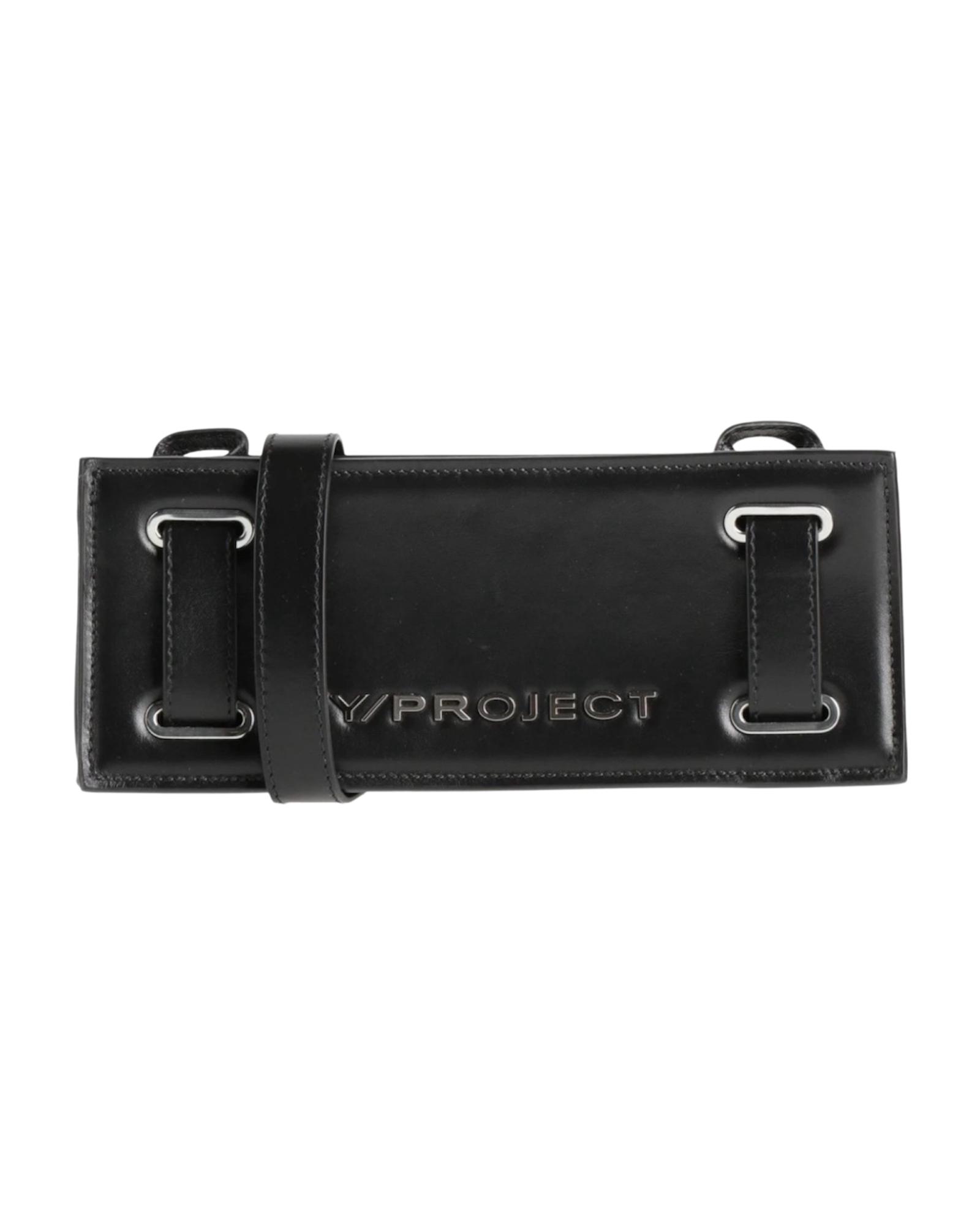 Y/Project Mini Accordion Shoulder Bag in Black