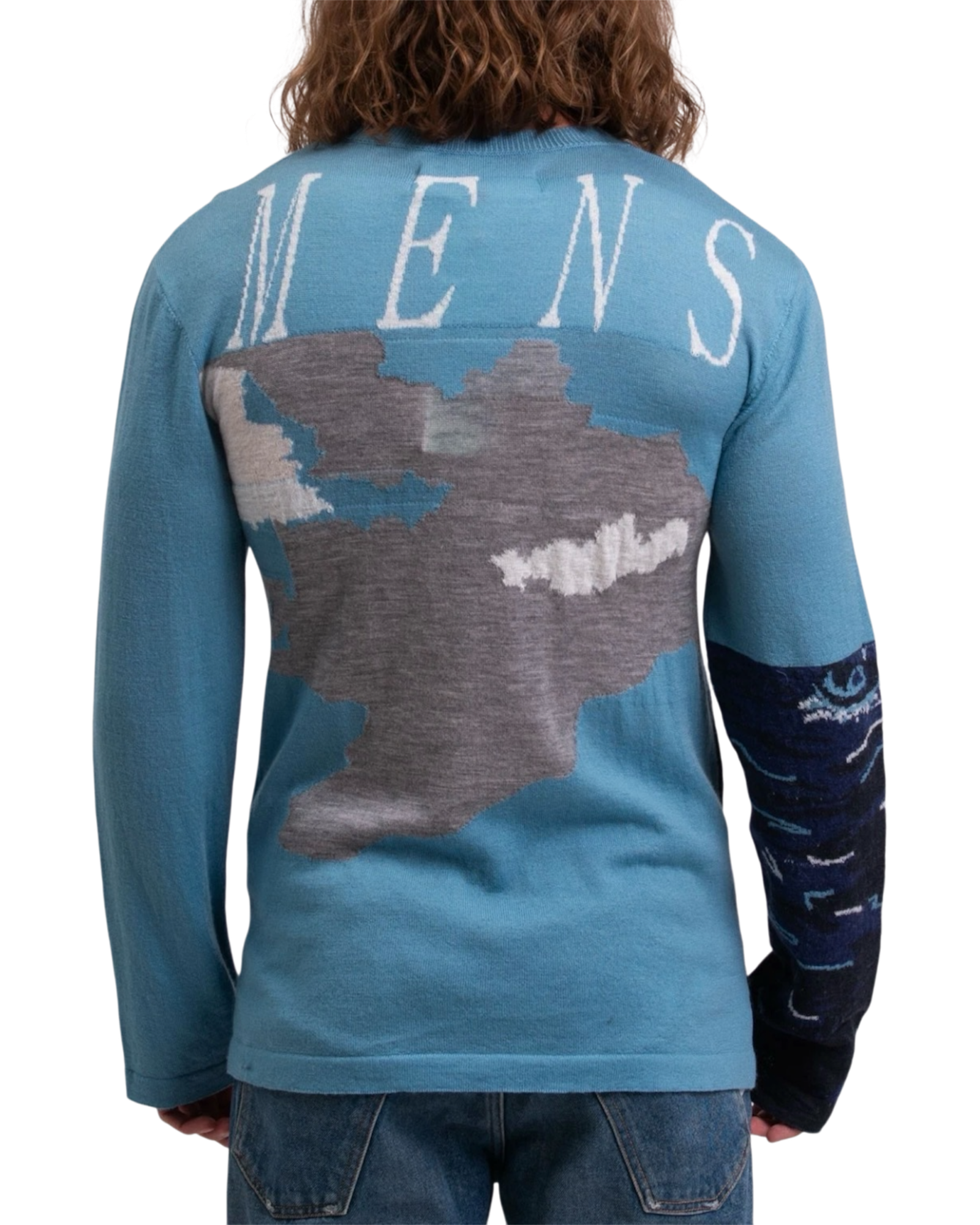 Off-White Destroyed Landscape Jumper