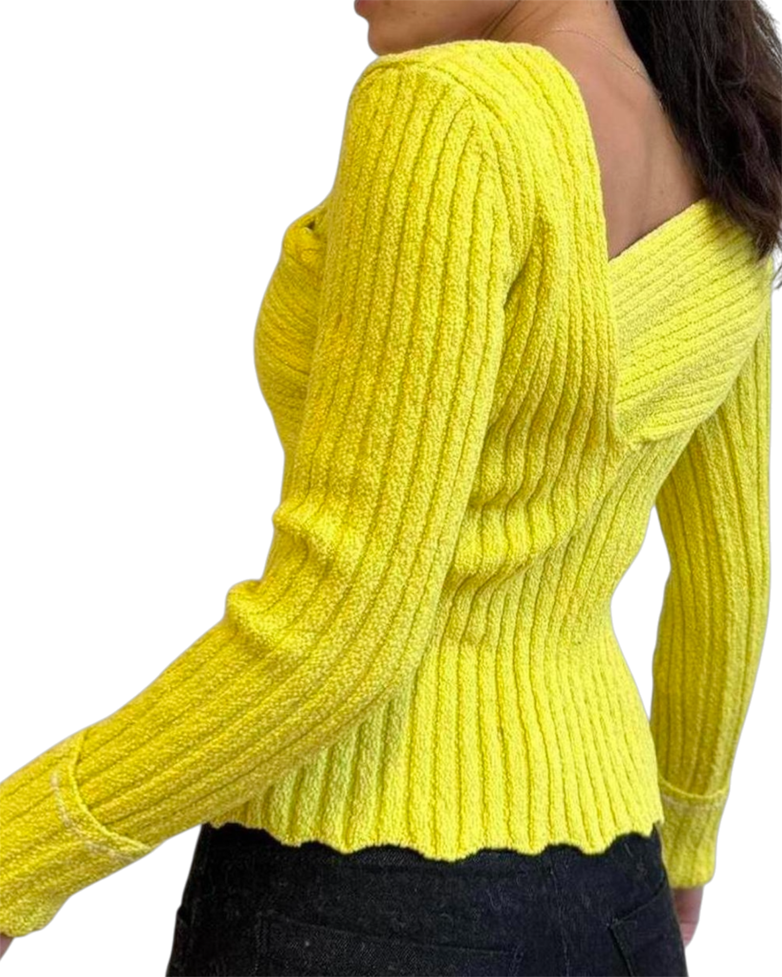 Bottega Veneta Asymmetric Knitted Sweater