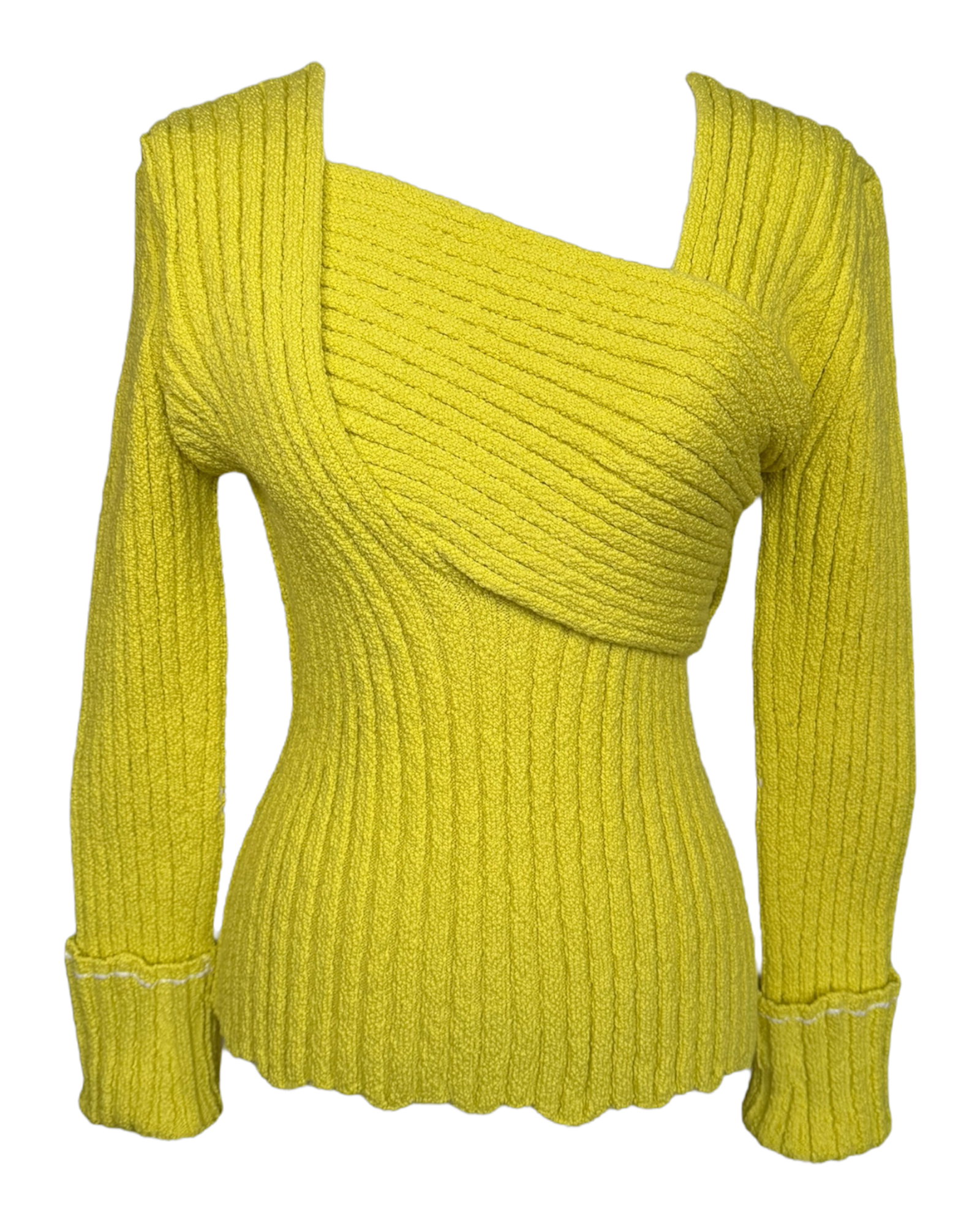 Bottega Veneta Asymmetric Knitted Sweater