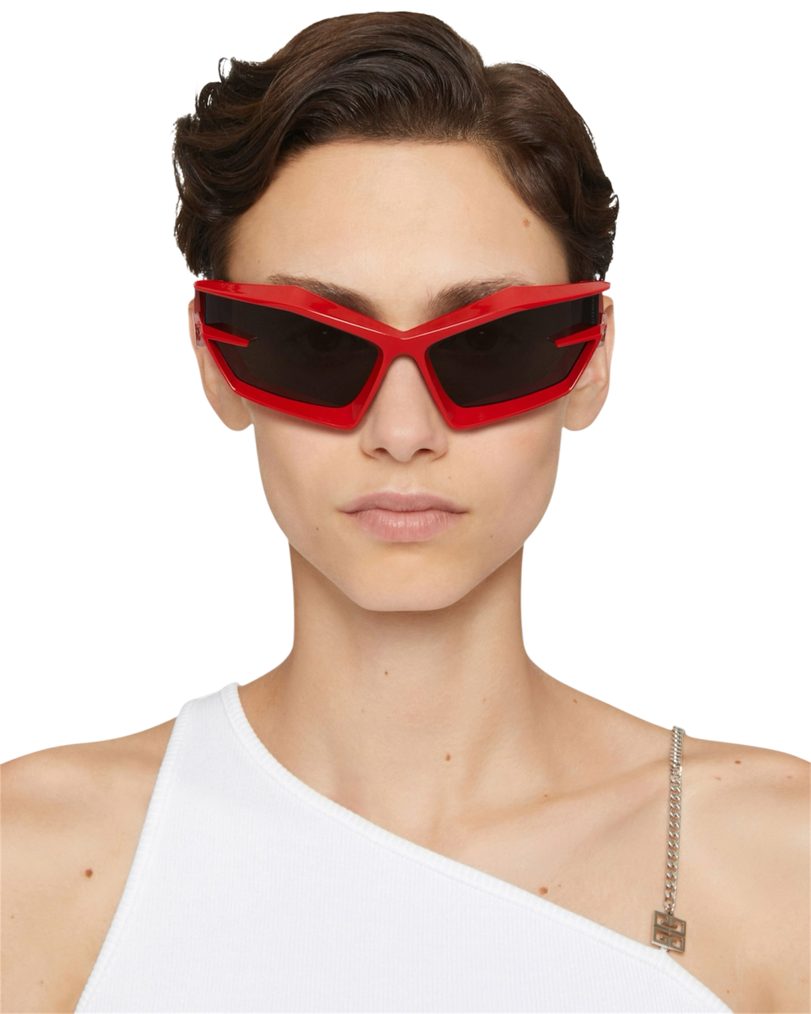 Givenchy Giv Cut Sunglasses in Red