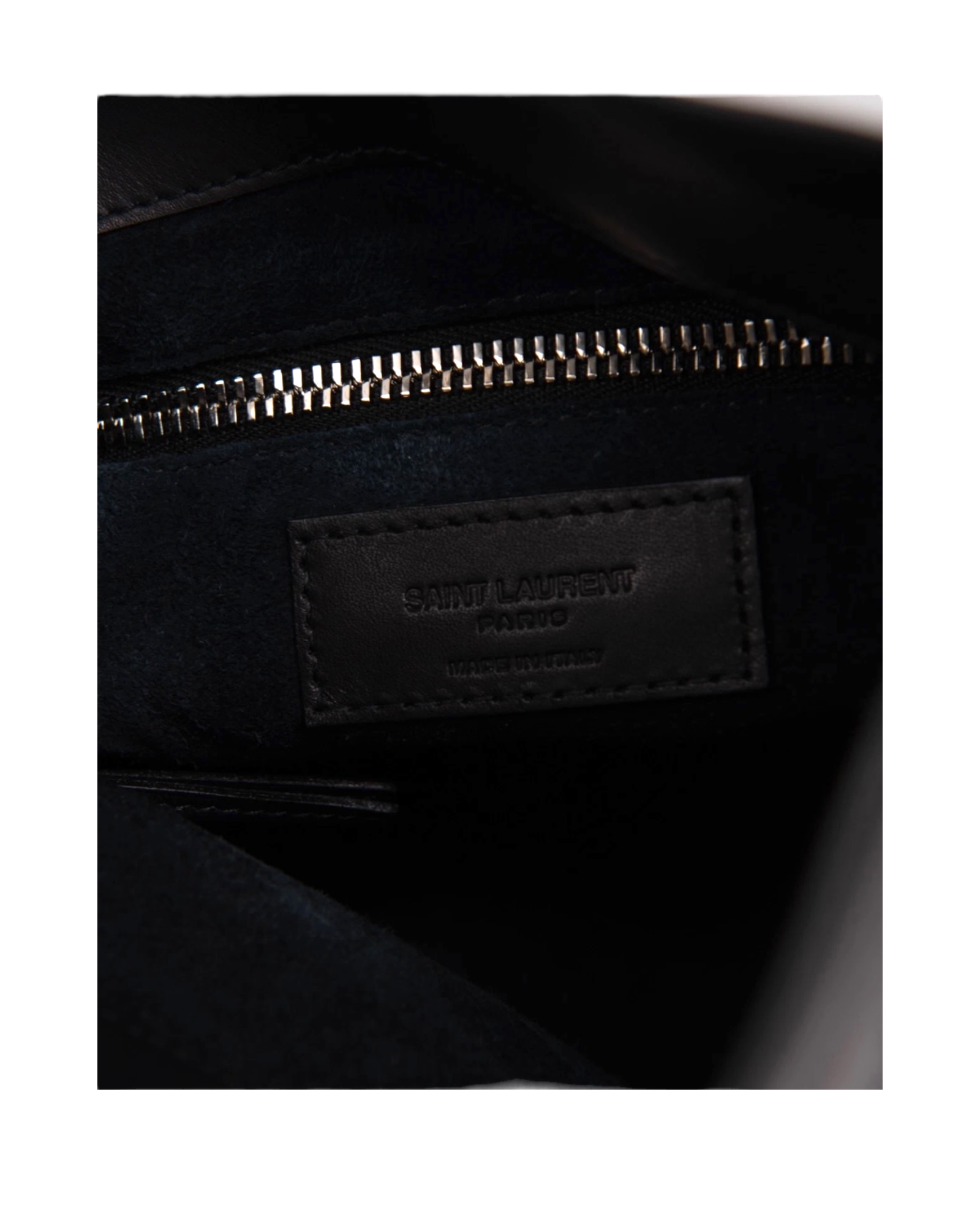 Saint Laurent Universite Flat Crossbody Bag in Vegetable Tanned Leather