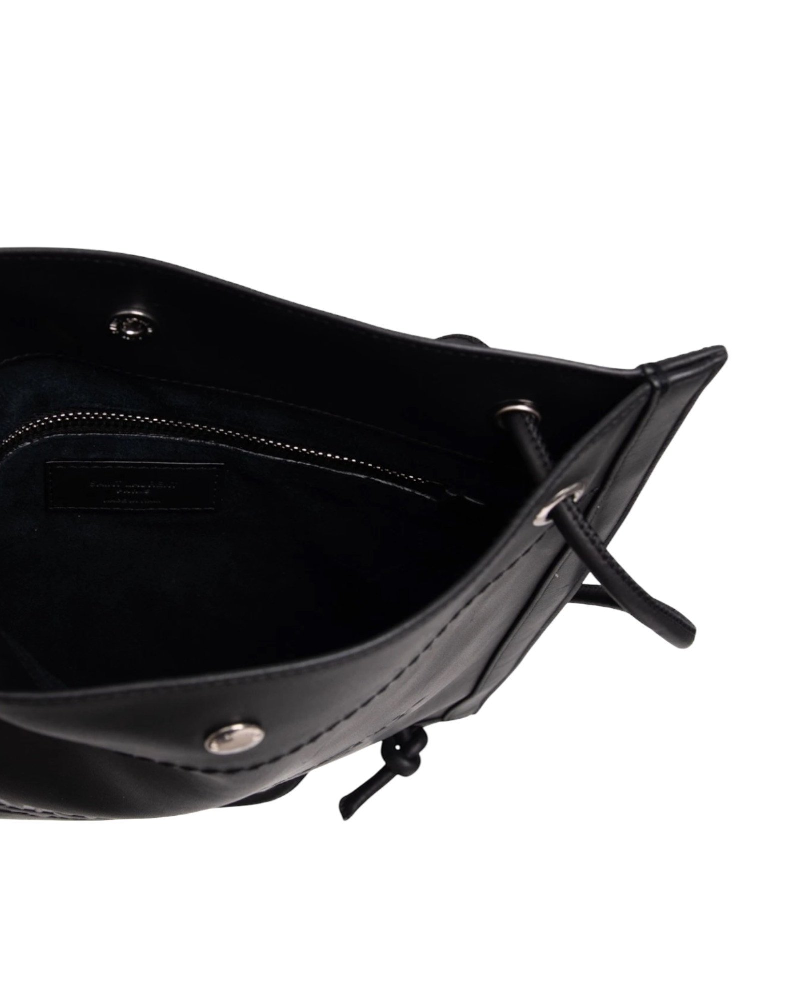 Saint Laurent Universite Flat Crossbody Bag in Vegetable Tanned Leather