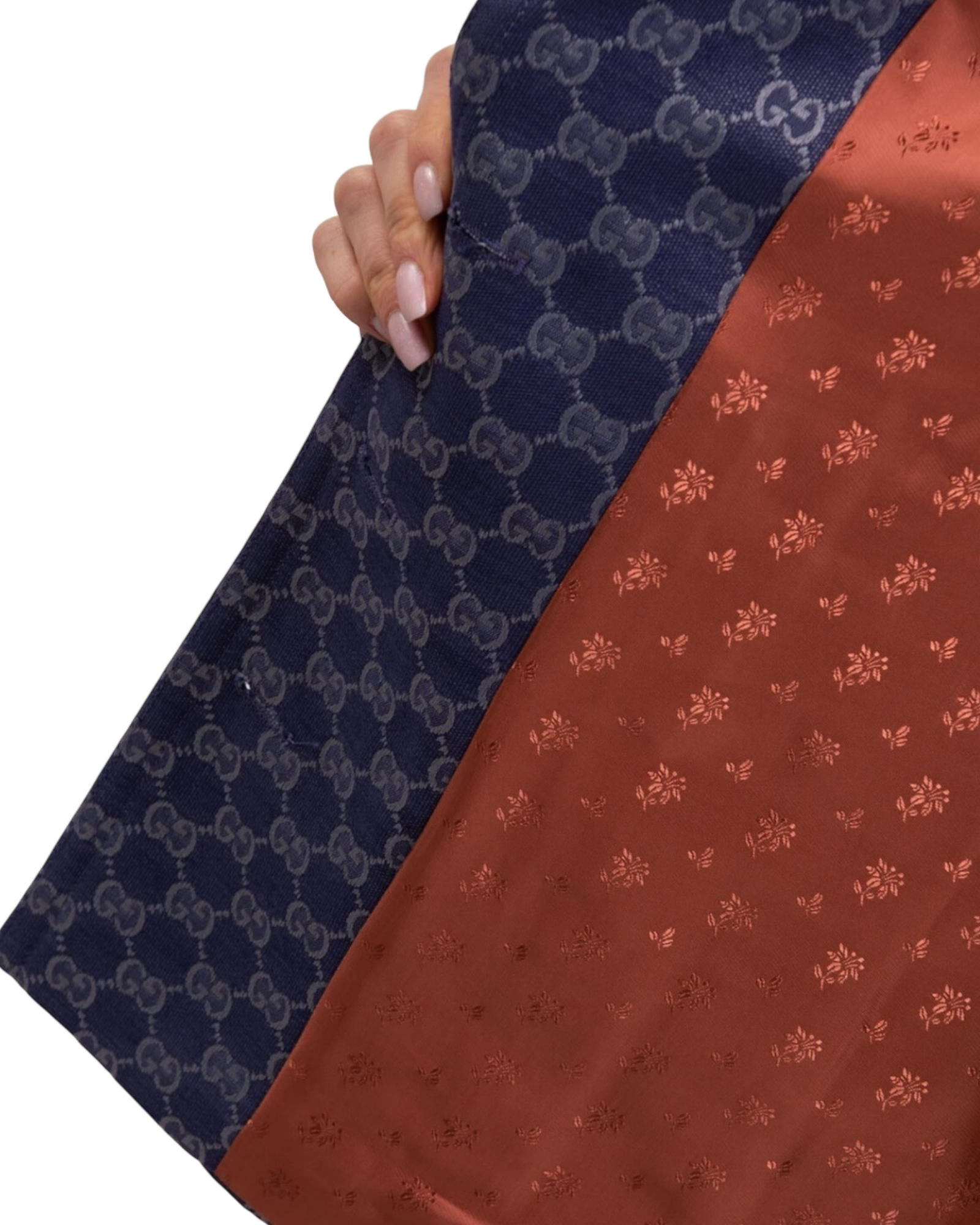 Gucci Interlocking GG Canvas Jacket Dress in Blue