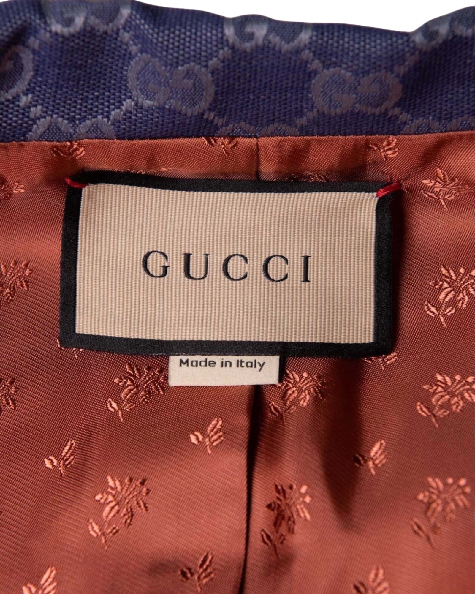 Gucci Interlocking GG Canvas Jacket Dress in Blue