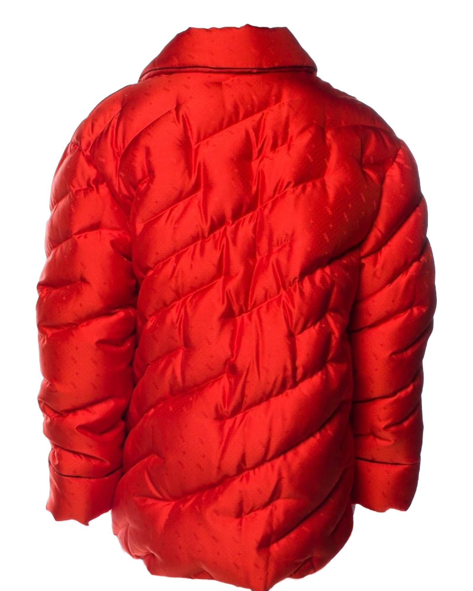 Fendi AW21 Puffer Blouson Jacket in Bitter