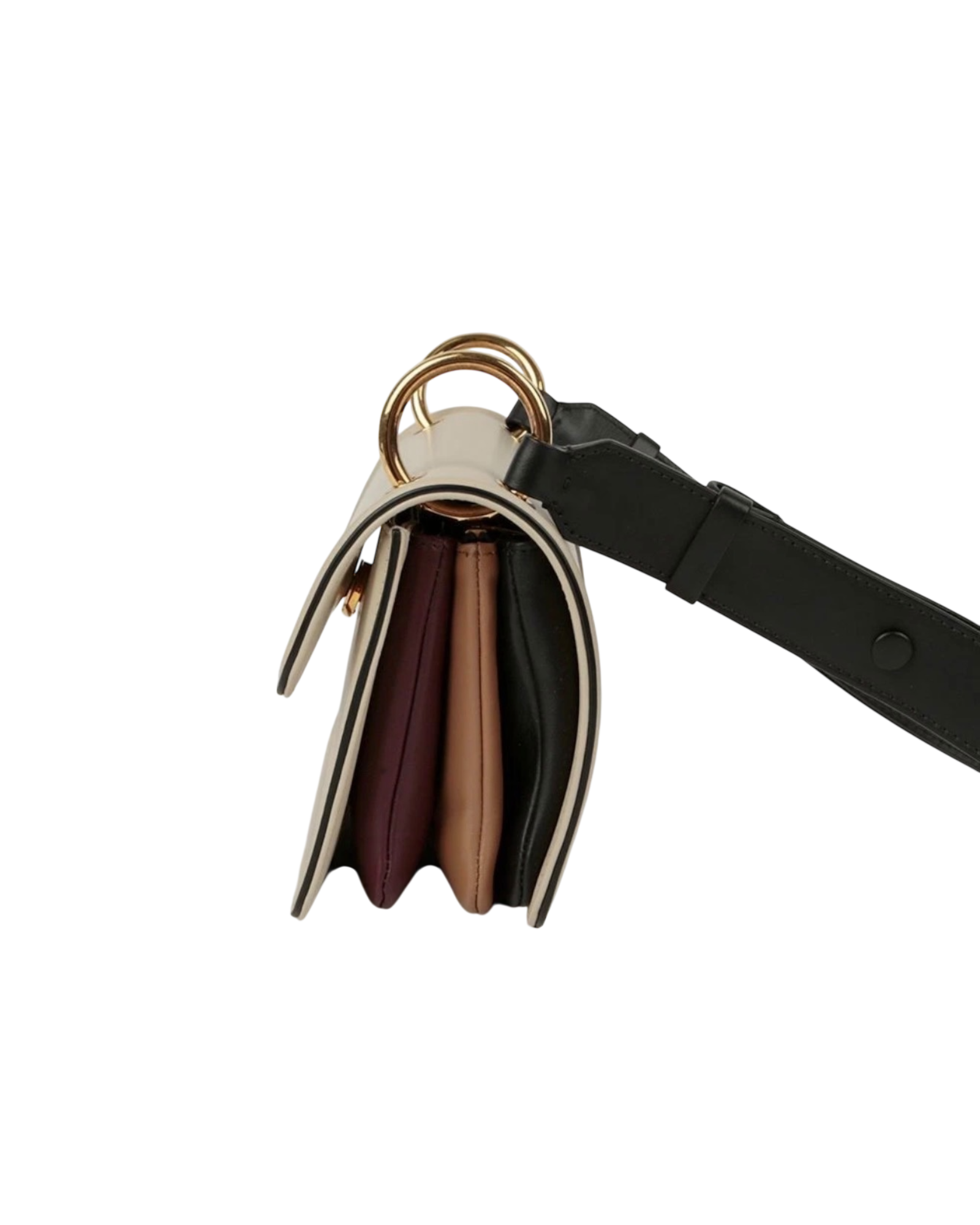 Marni New Beat Colorblocked Accordion Bag