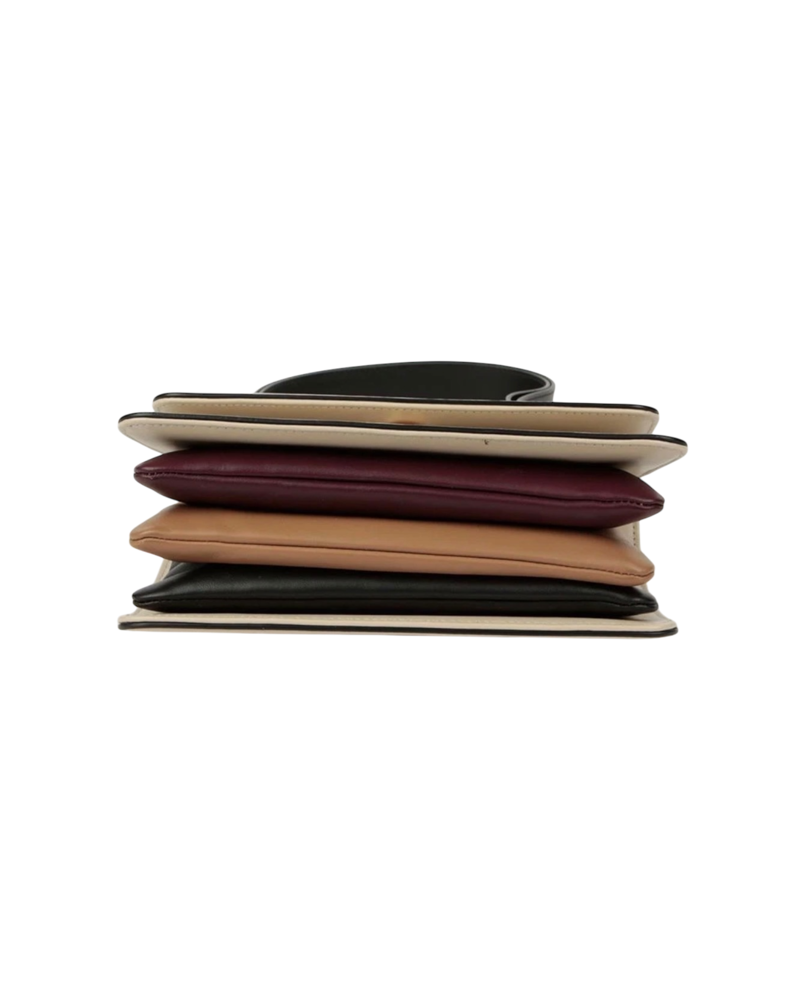 Marni New Beat Colorblocked Accordion Bag