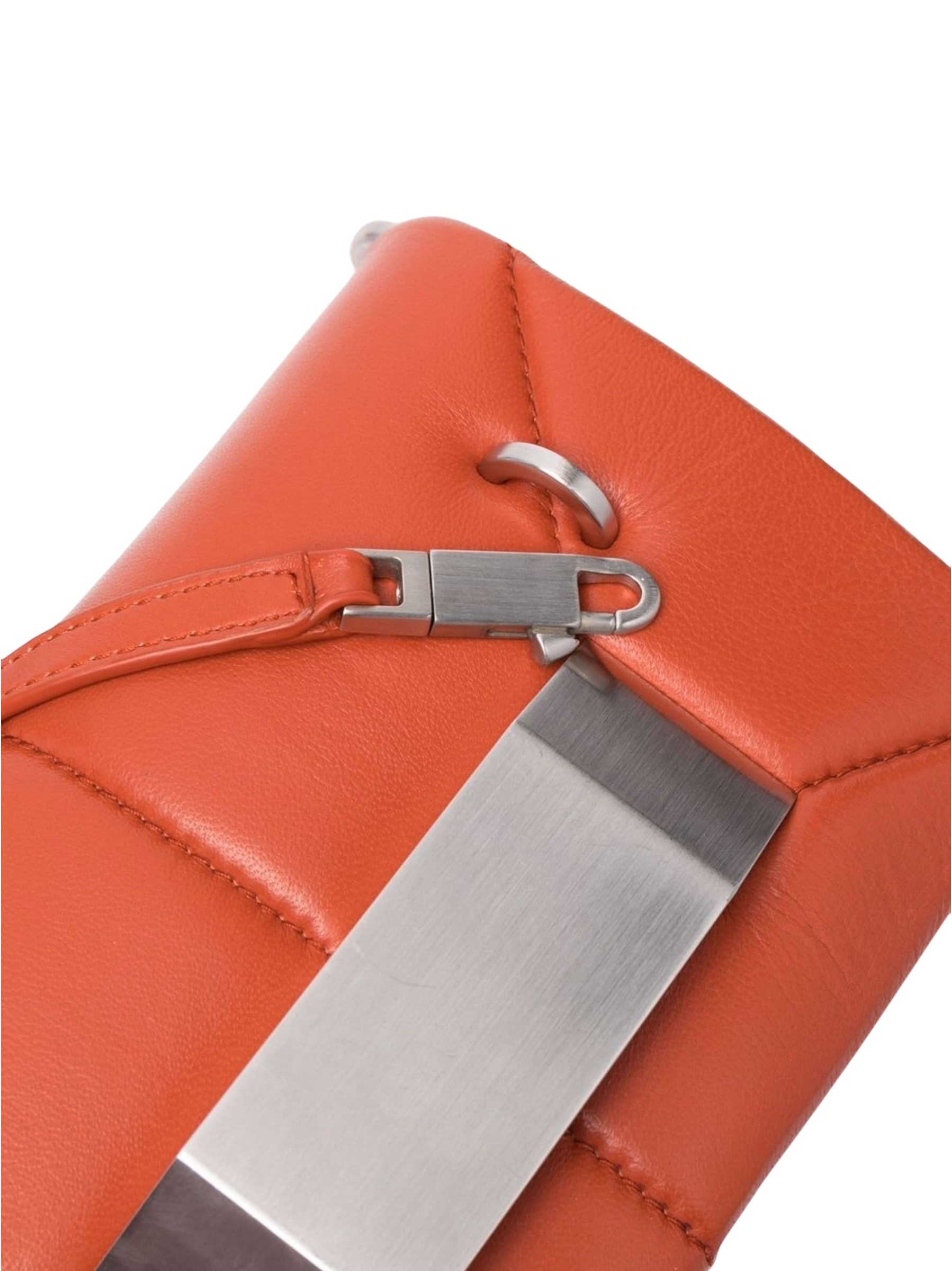 Rick Owens Griffin Leather Messenger Bag