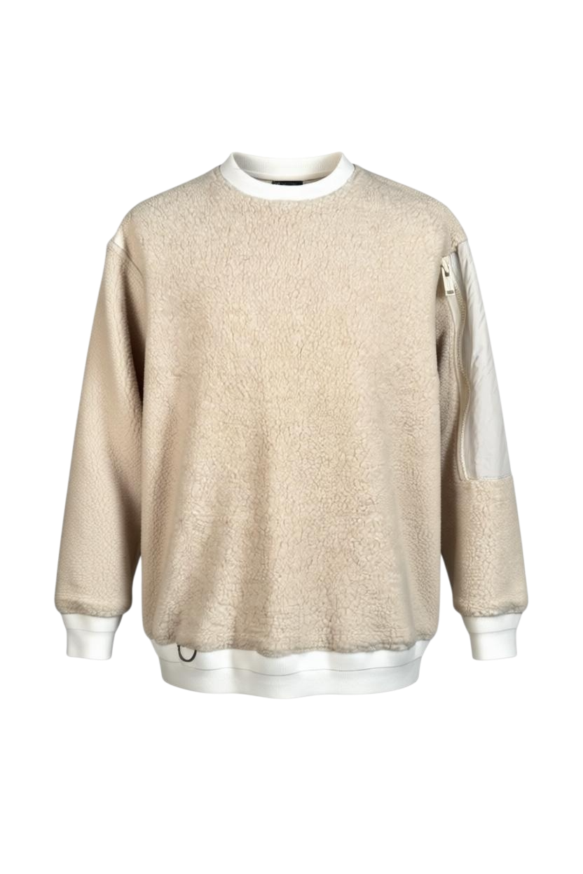 Undercover Fleece Panel Sweatshirt