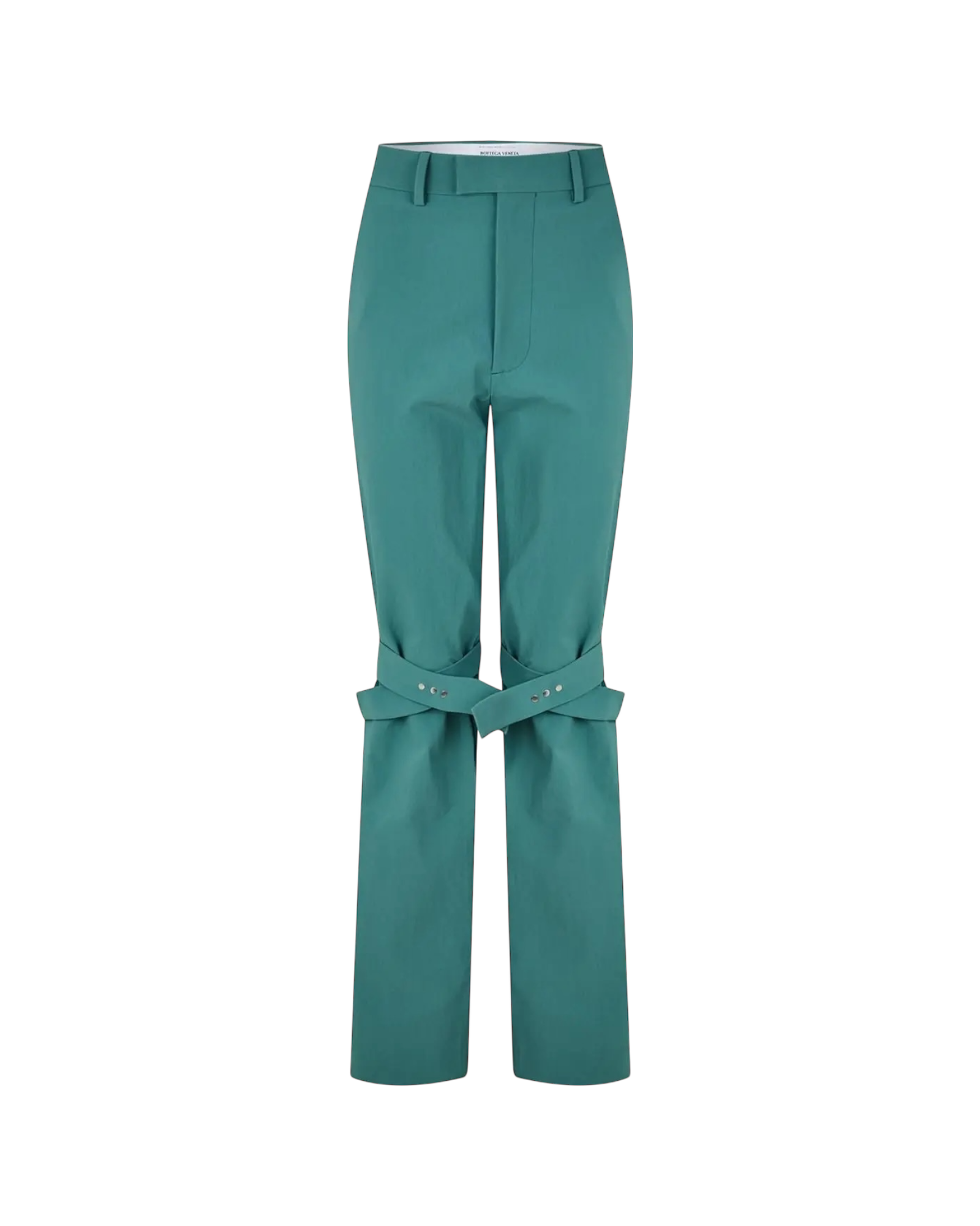 Bottega Veneta Blue Knee Strap Trousers