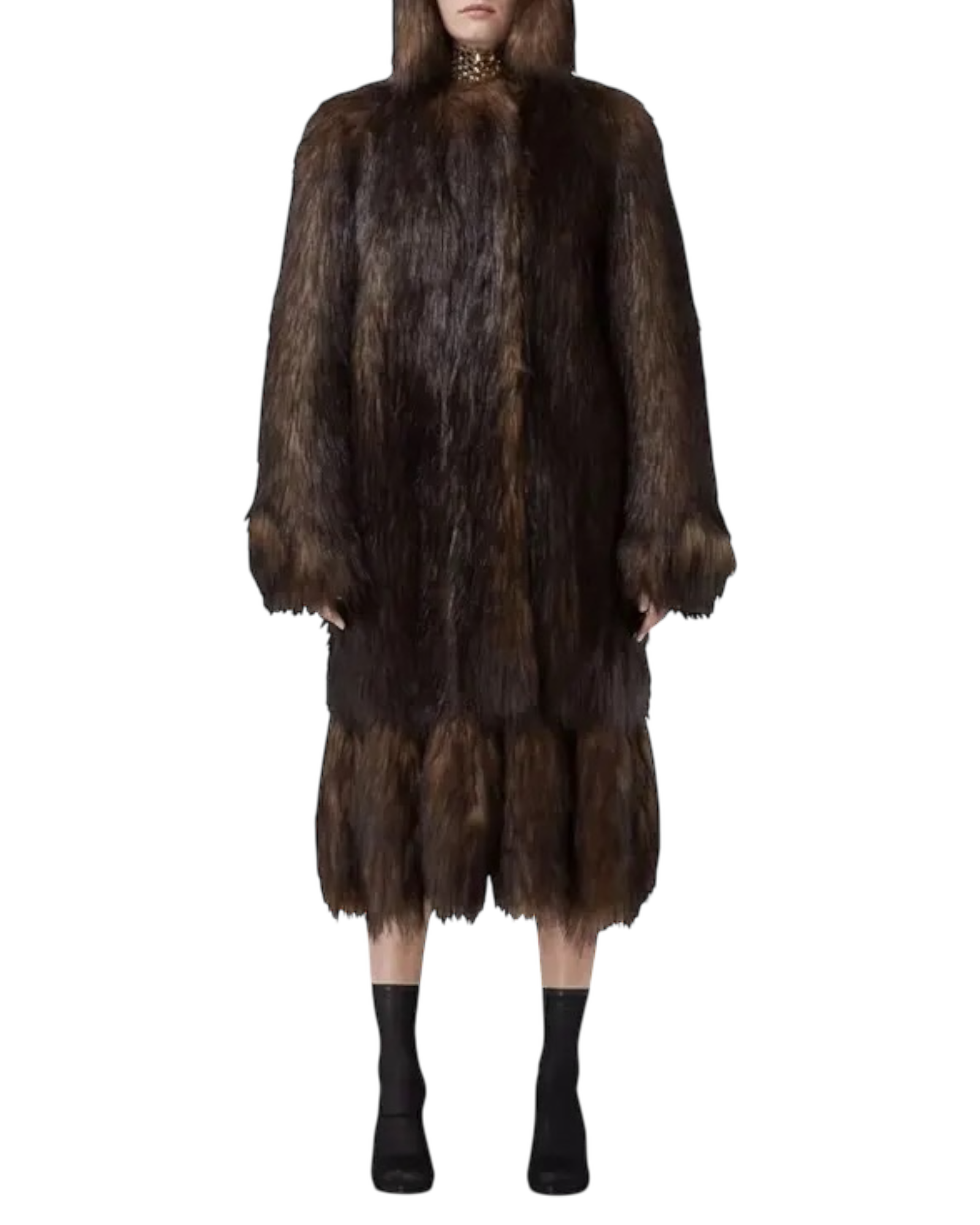 Burberry A/W 2021 Faux-Fur Coat