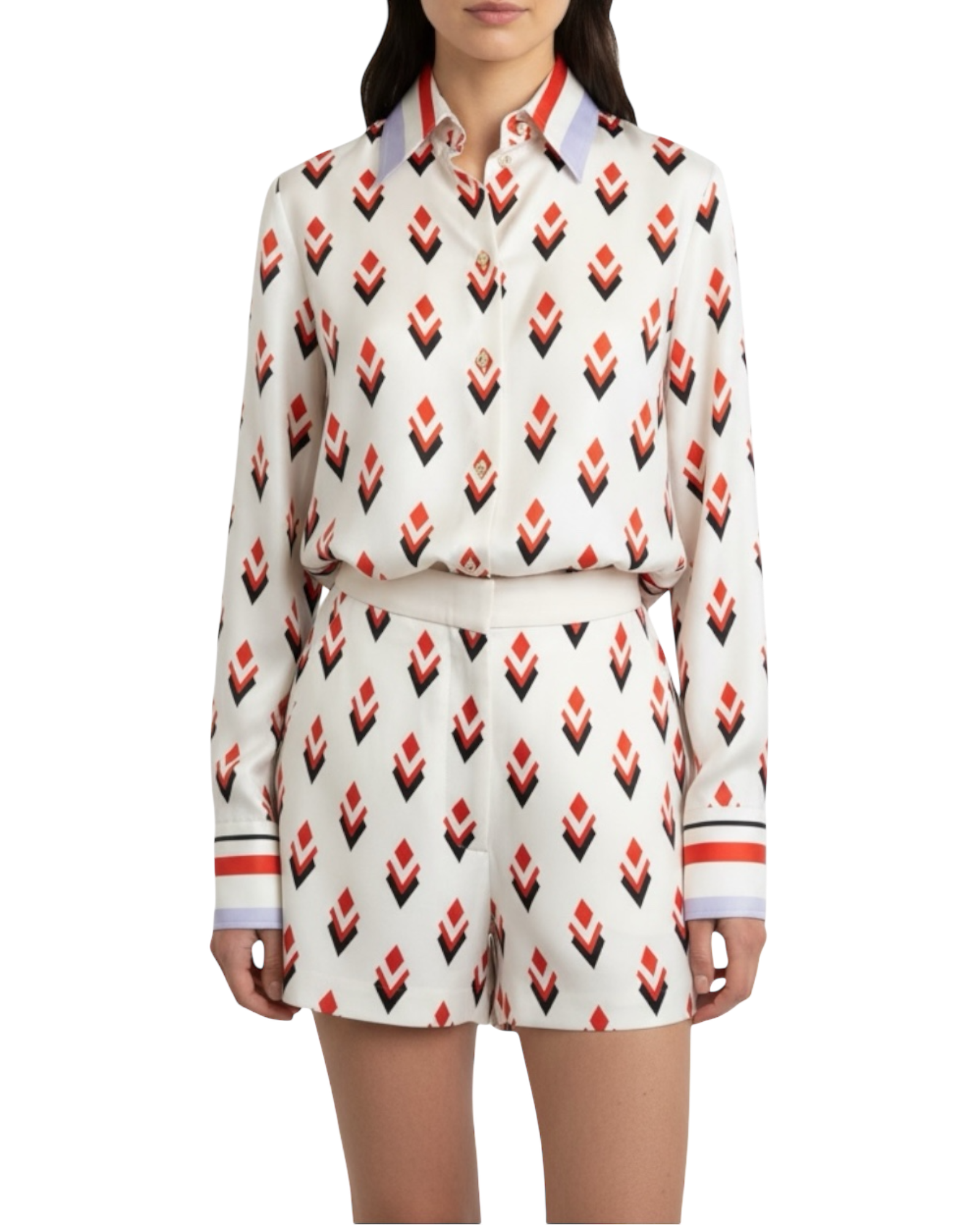 Valentino Ceramic Print Shorts