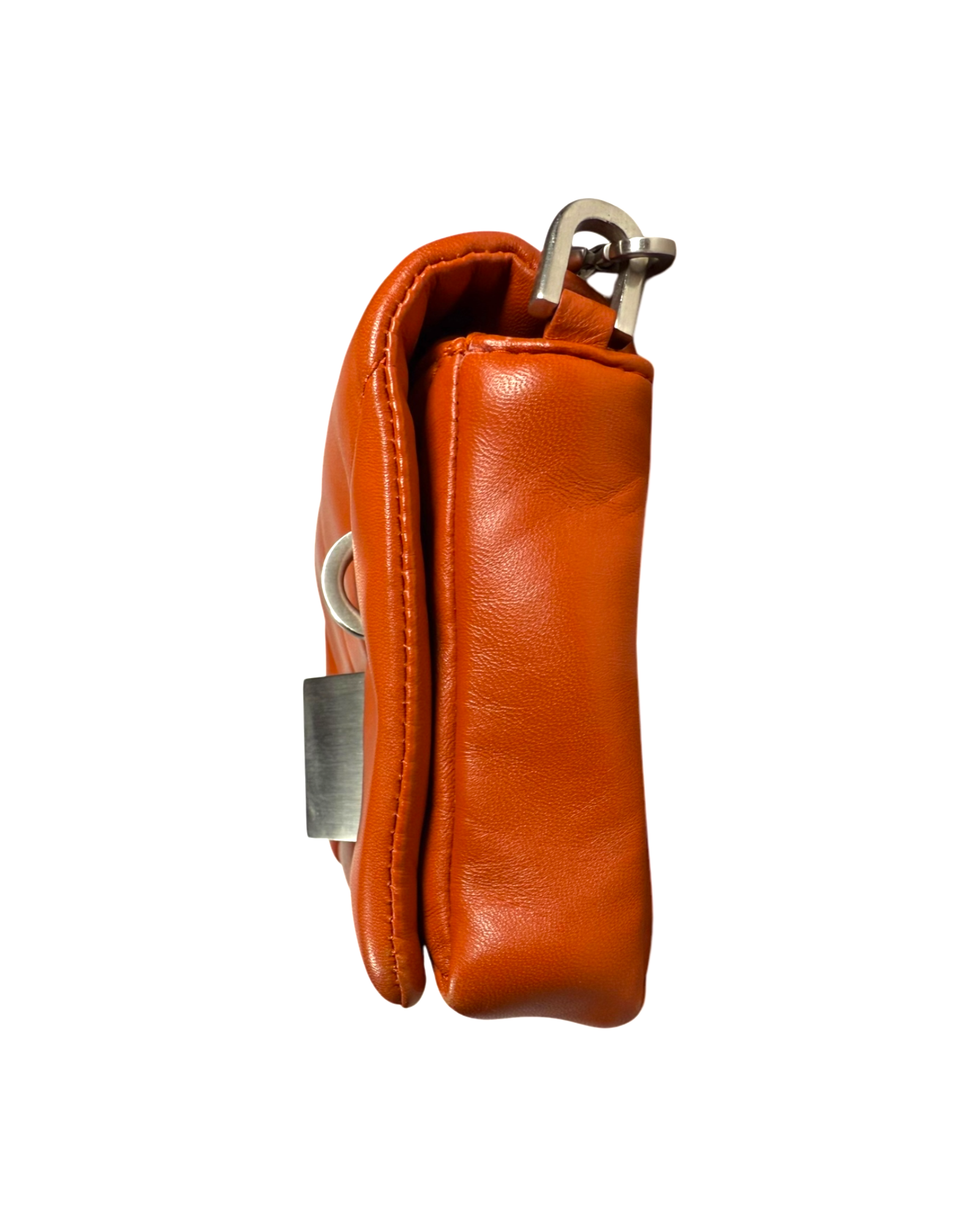 Rick Owens Griffin Leather Messenger Bag