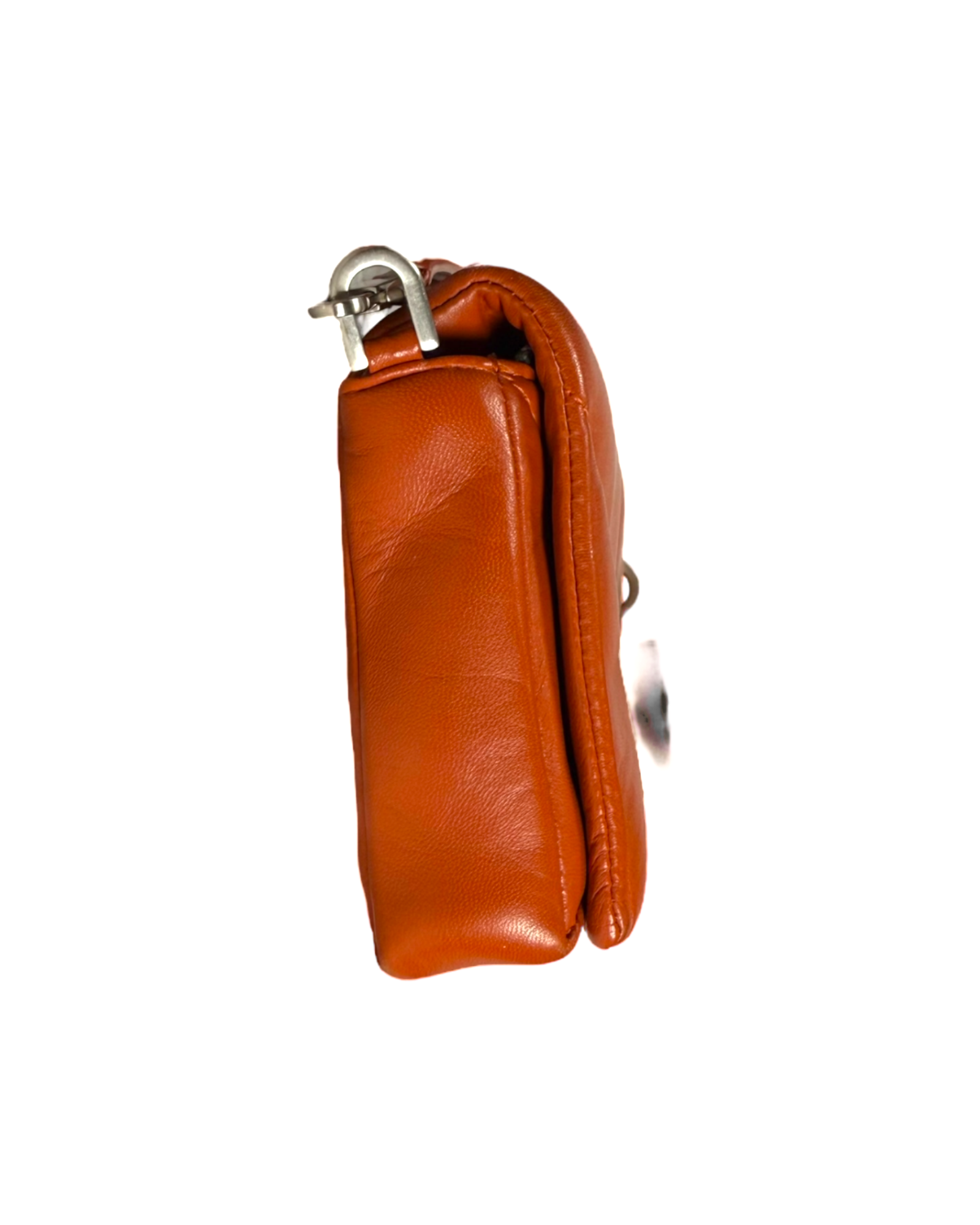 Rick Owens Griffin Leather Messenger Bag