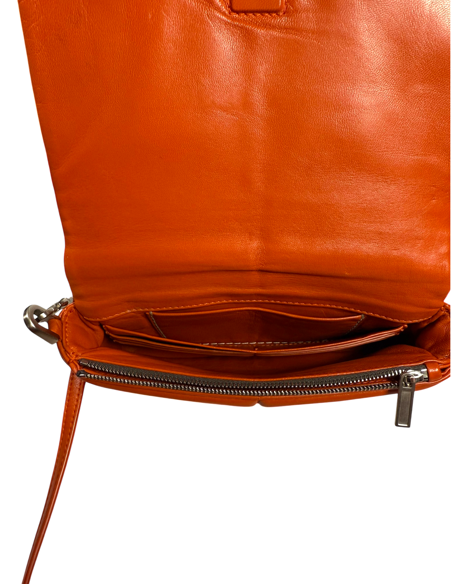 Rick Owens Griffin Leather Messenger Bag