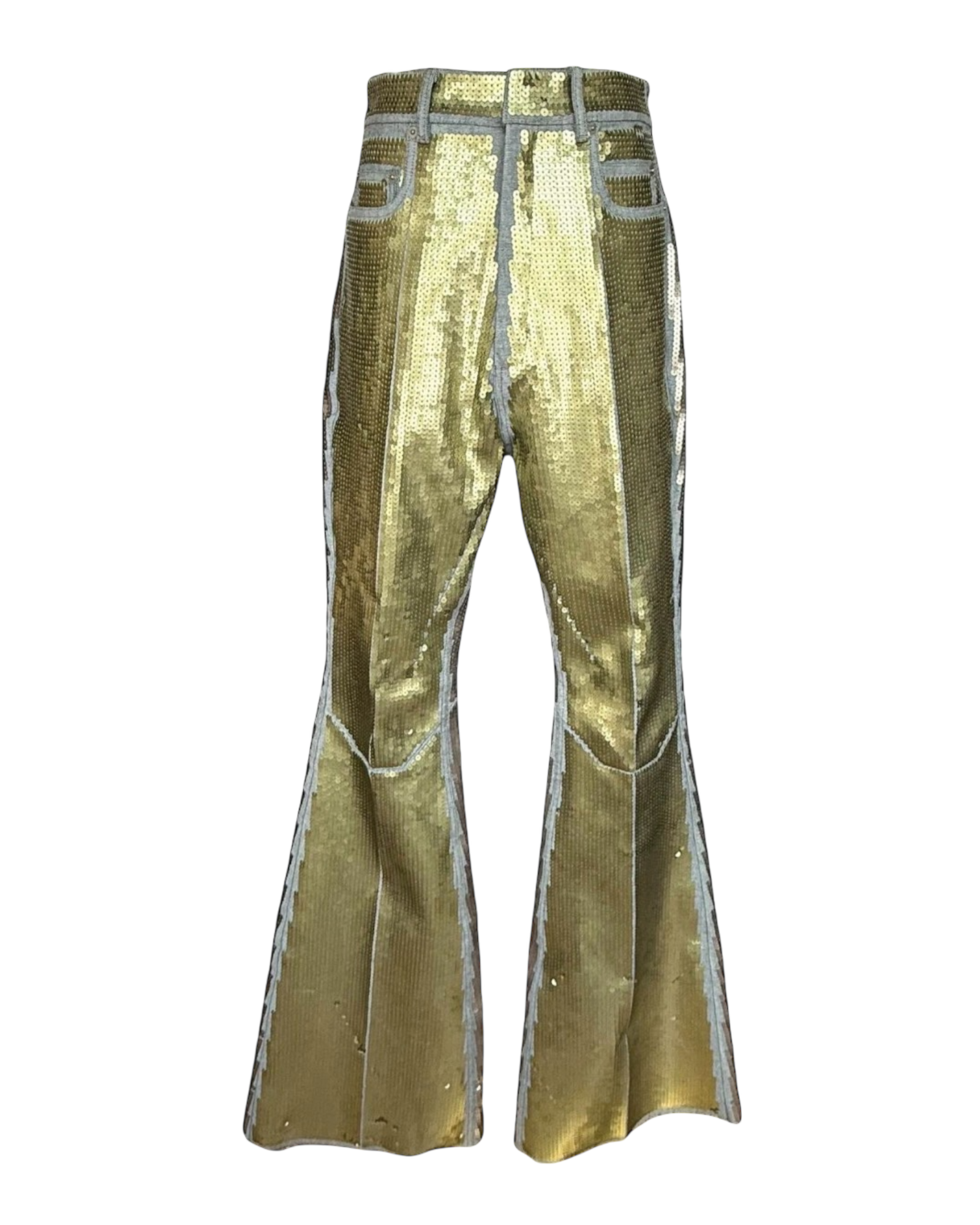 Rick Owens Bolan Sequined Bootcut Pants