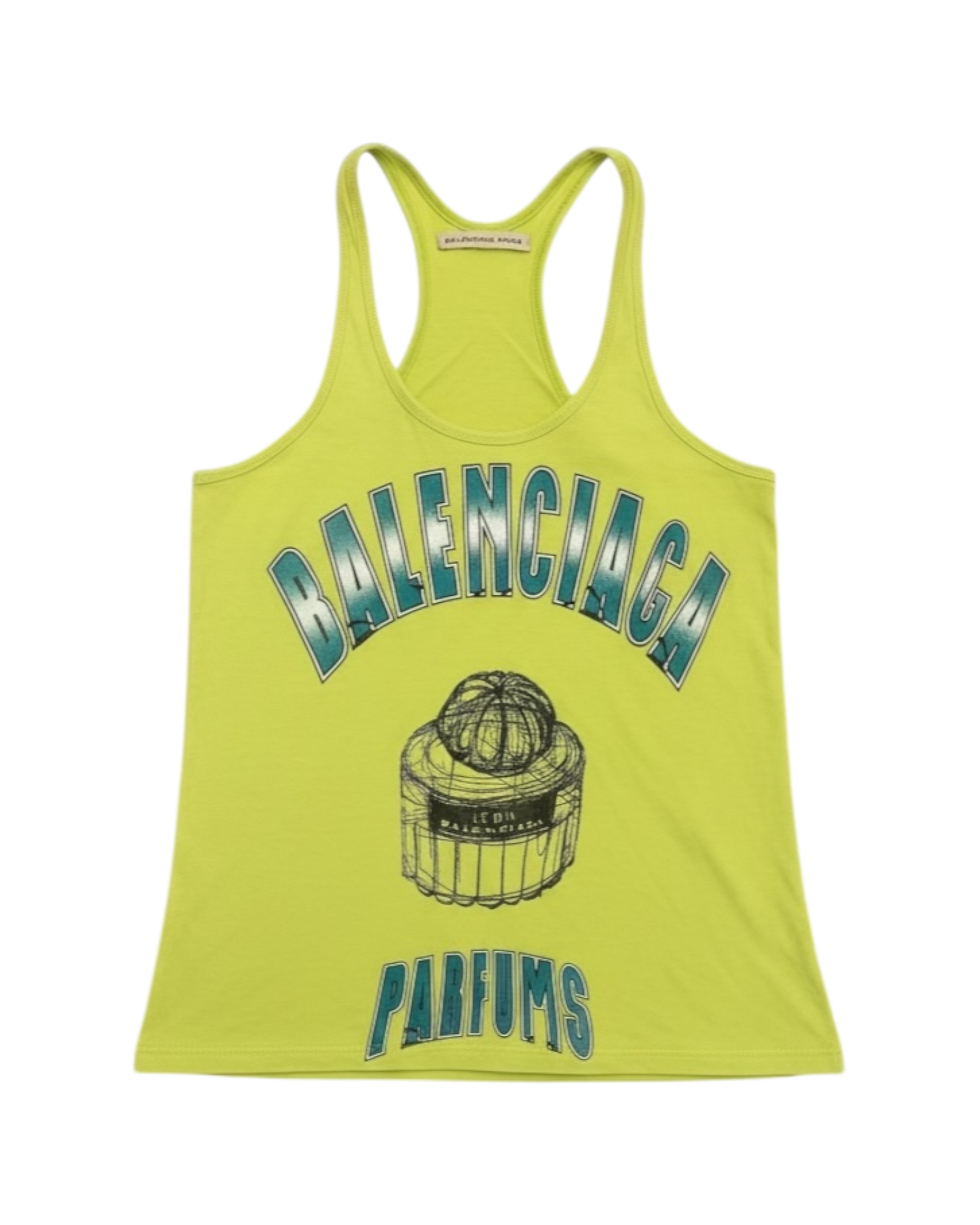 Balenciaga Vintage Parfum Top in Green