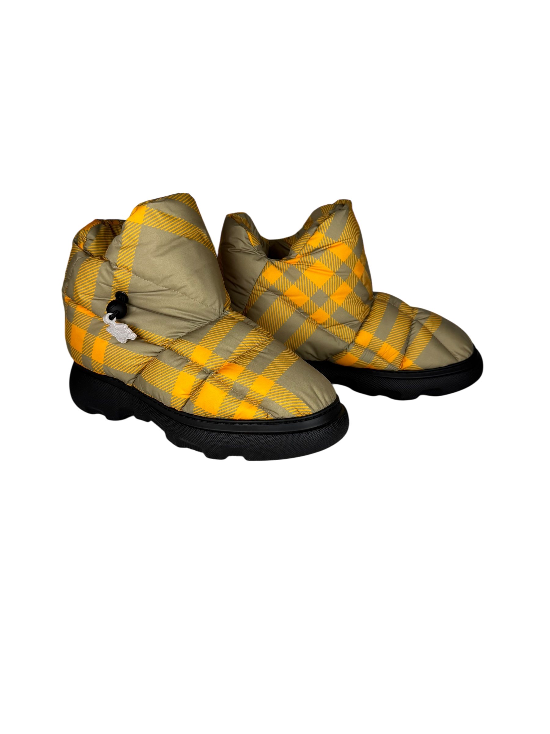 Burberry Pillow Boots in Hunter Check