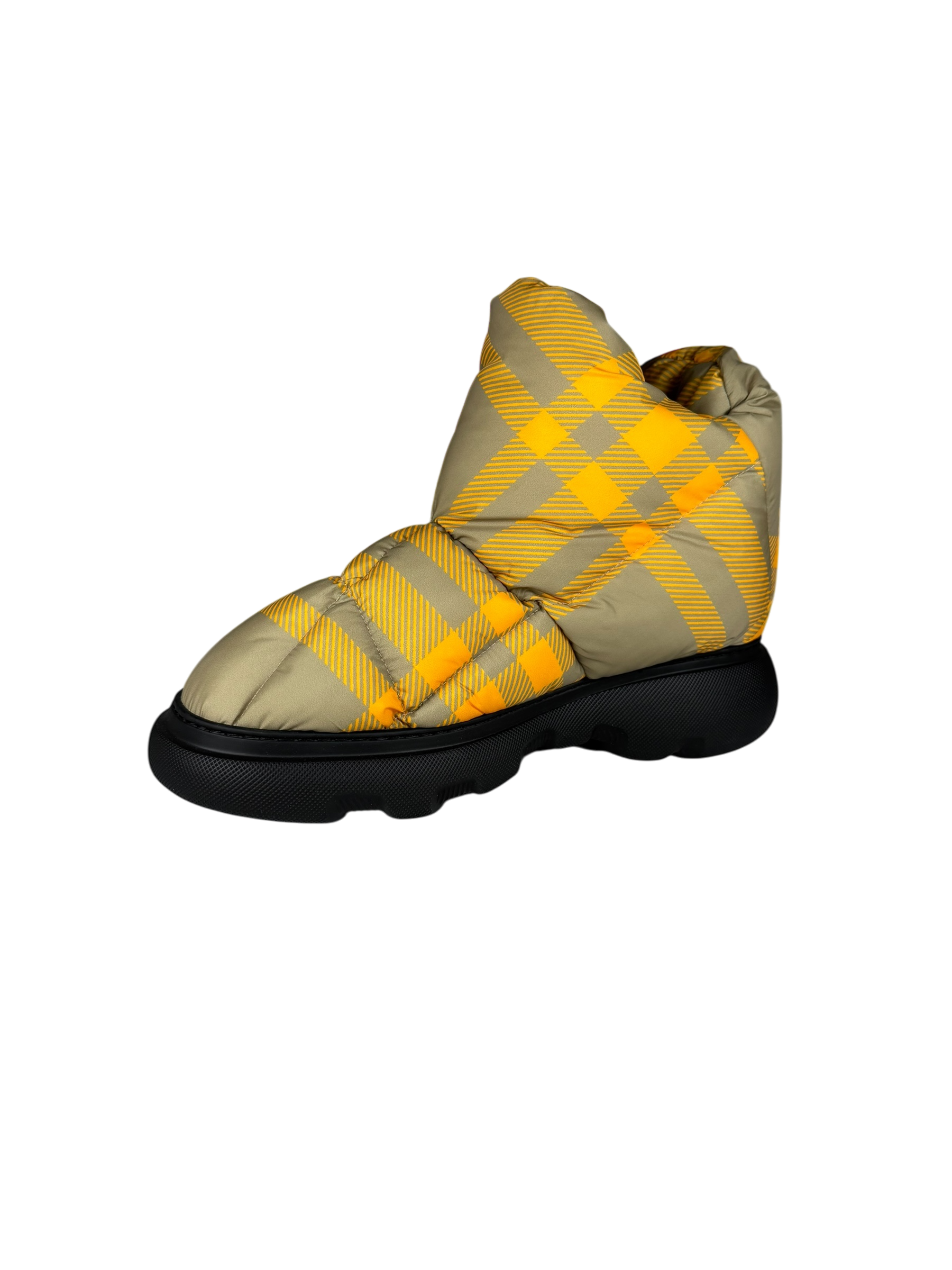 Burberry Pillow Boots in Hunter Check