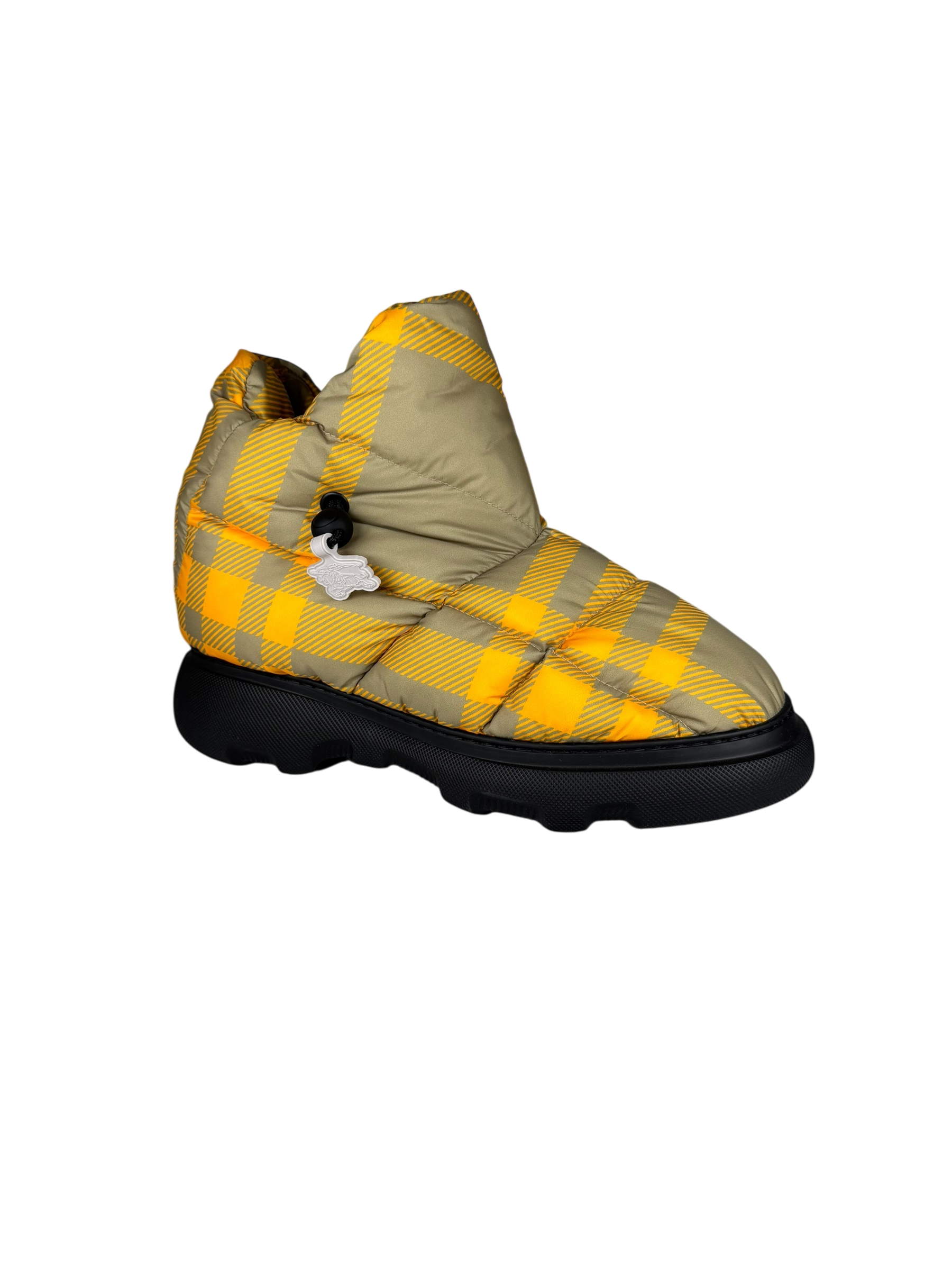Burberry Pillow Boots in Hunter Check