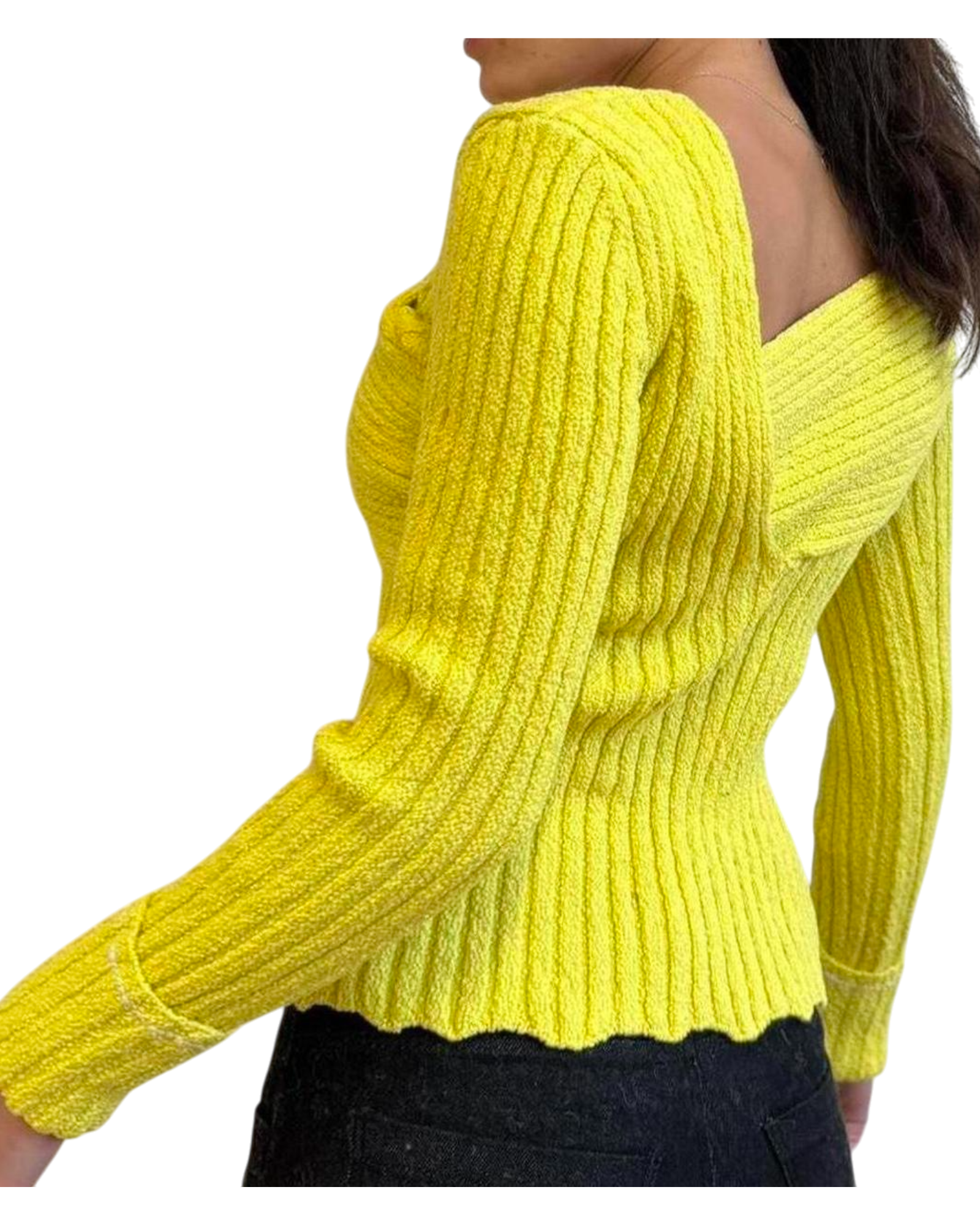 Bottega Veneta Asymmetric Knitted Sweater